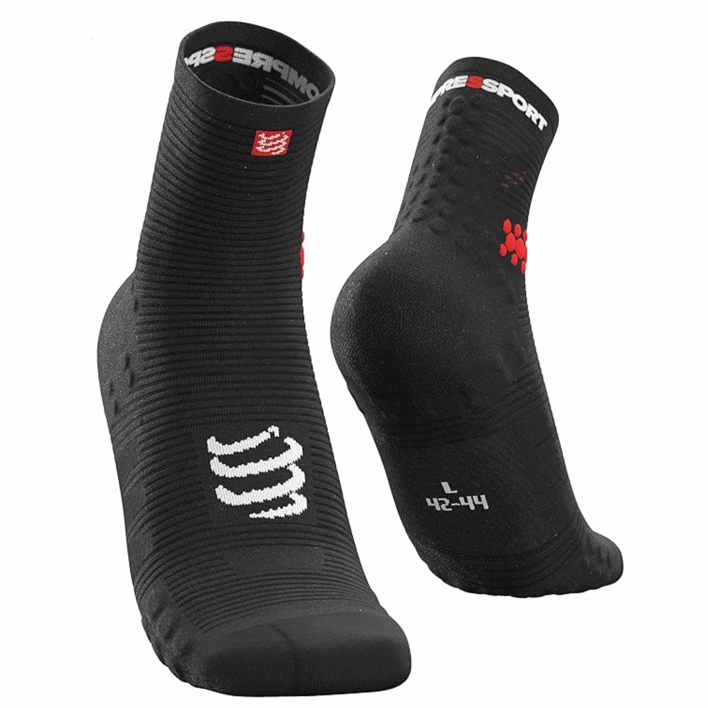 COMPRESSPORT Chaussettes De Course à Pied Pro Racing Socks V3 Run High - Taille et couleur différent