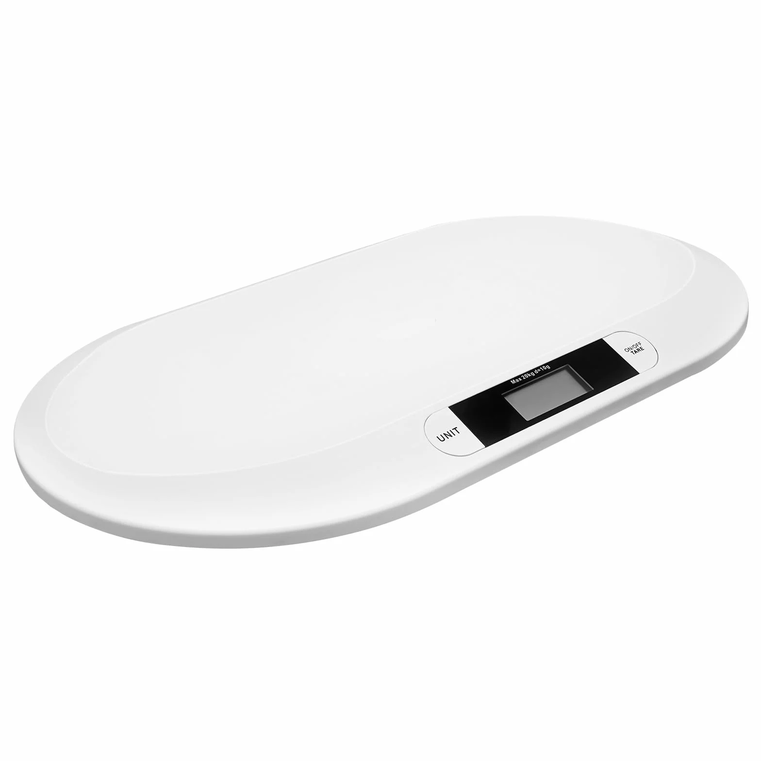 Pèse-bébé électronique 20 kg Balance numérique pour animaux avec écran LCD