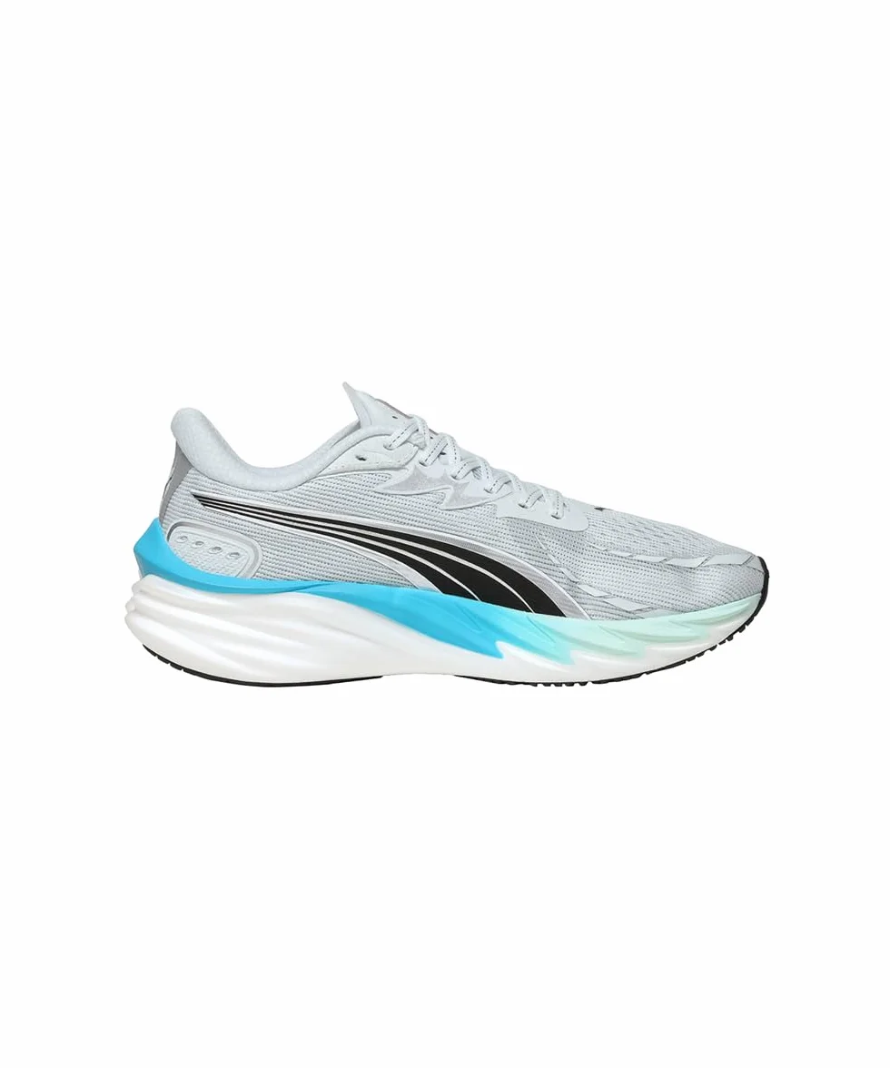 PUMA Velocity Nitro 4 Chaussures de Running Hommes Sea Glass-Speed Blue