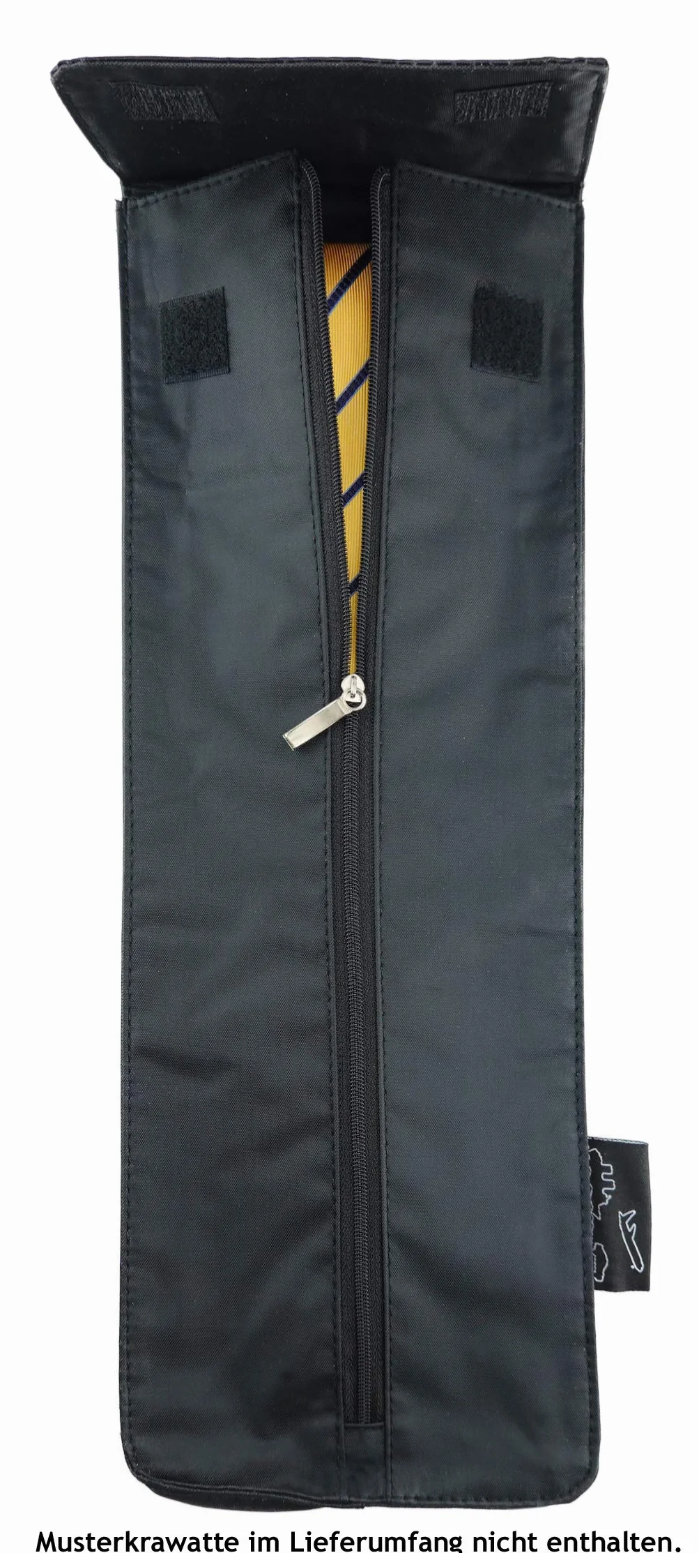 TigerTie Sac de rangement pour cravate étanche noir 42x14.5x3.5 cm
