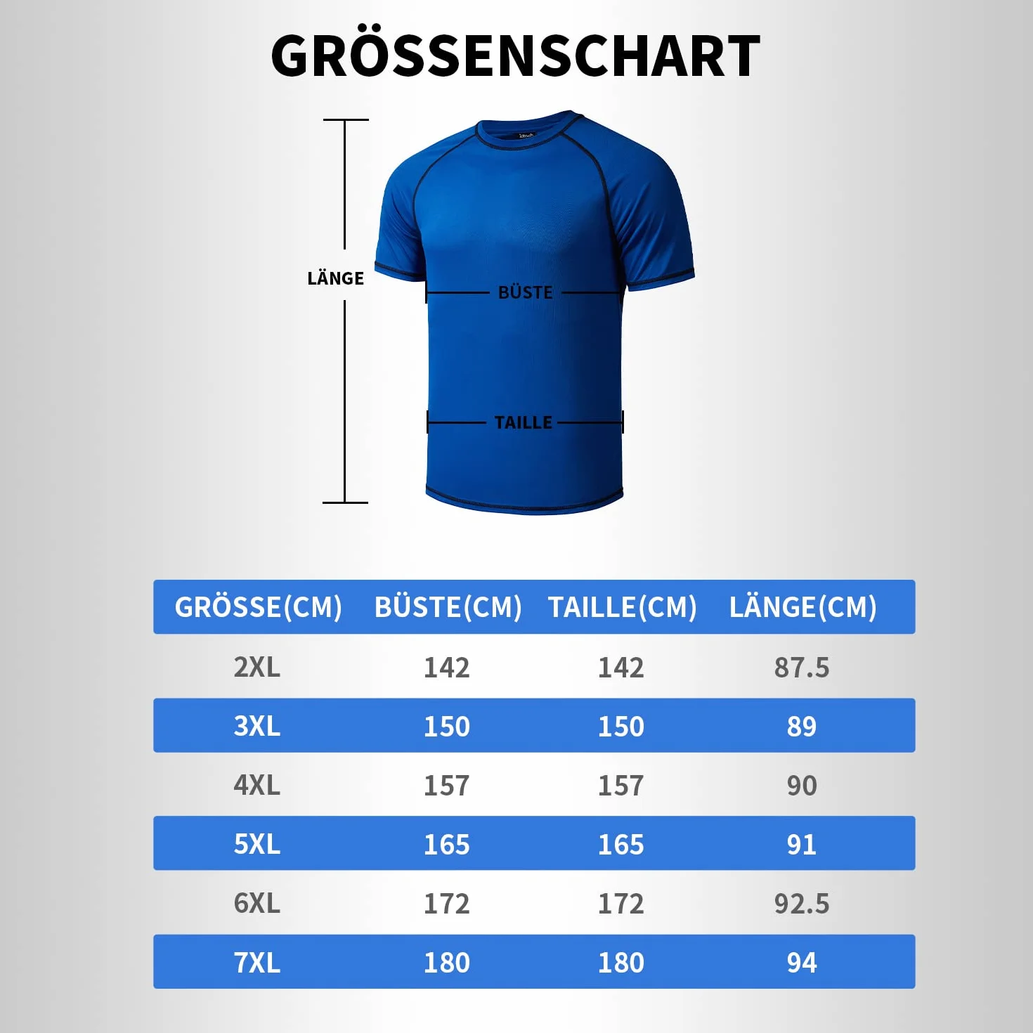 Rash Guard Maillot de bain à manches courtes pour homme