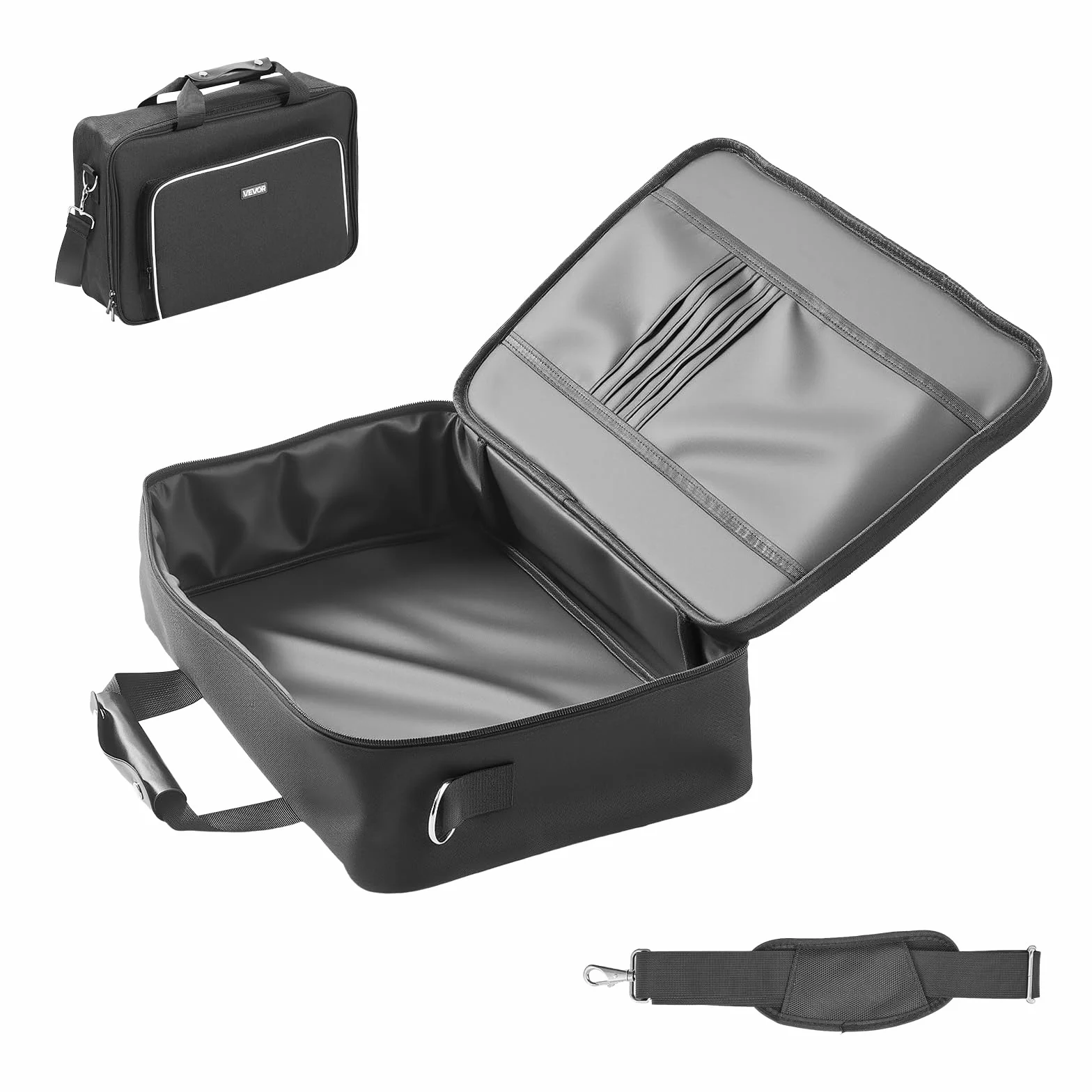 VEVOR Étui de Transport pour PS5, Sac de Voyage PlayStation 5 avec Doublure Douce, Housse Protection Portable
