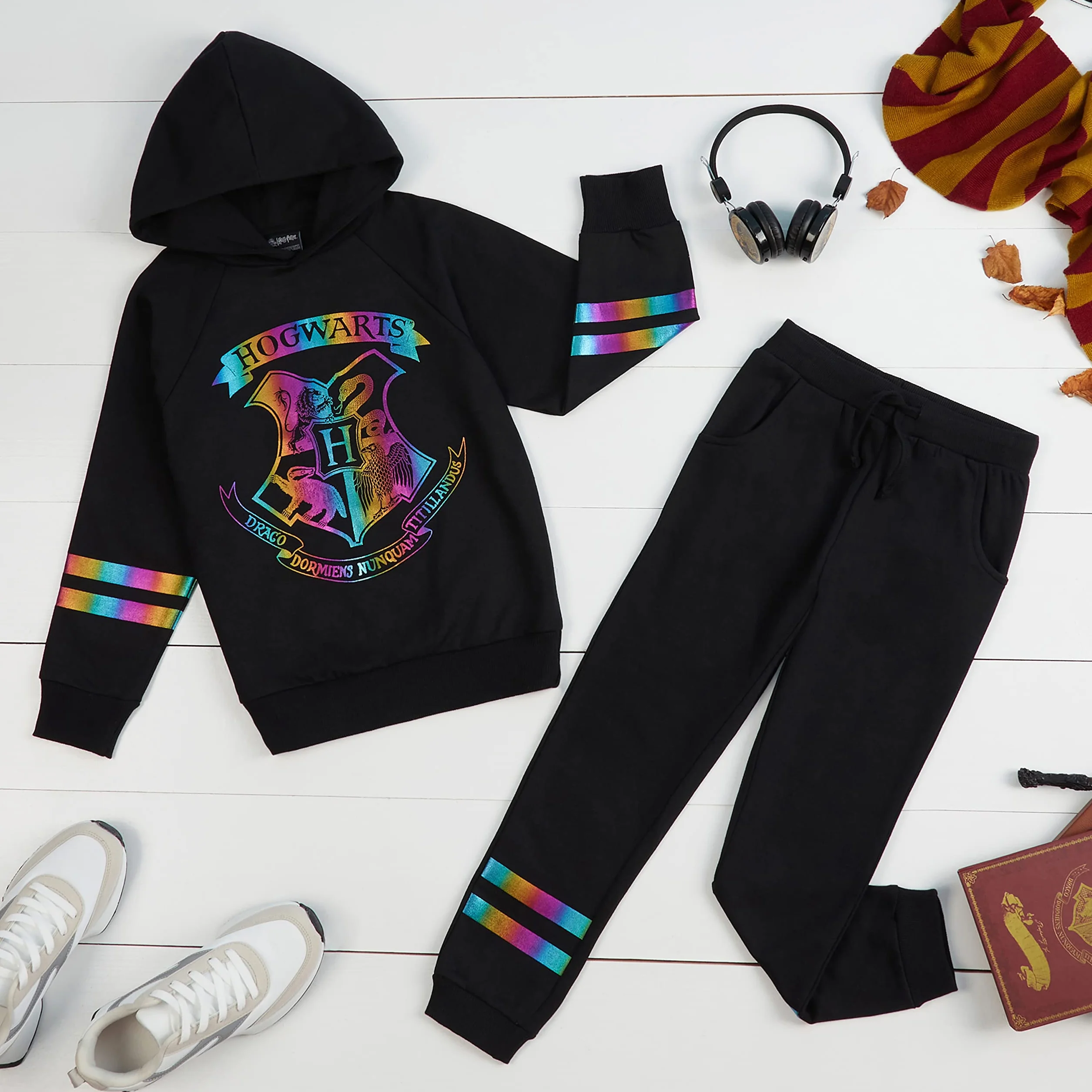 Harry Potter Survêtement Fille Ensemble Jogging Enfant 7-14 Ans