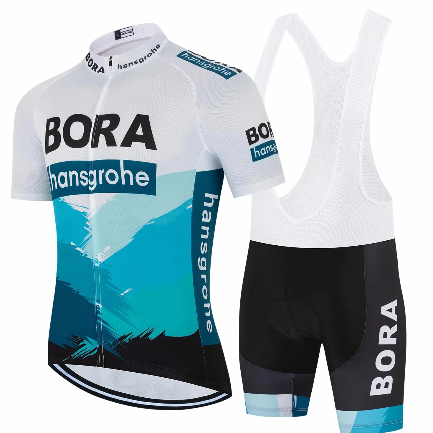Combinaison de Cyclisme Homme Maillot Respirant Short Coussinets Selle