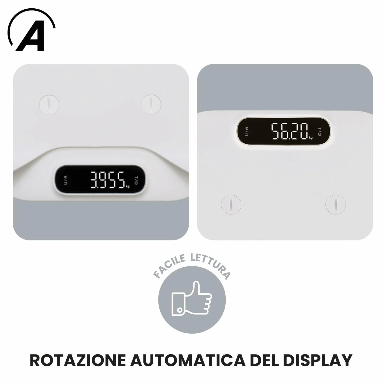 Ardes AR2P223AB Balance Bébé Escalier Multifonctionnel avec Plateau Amovible, Balance Numérique pour Enfants Animaux et Adultes