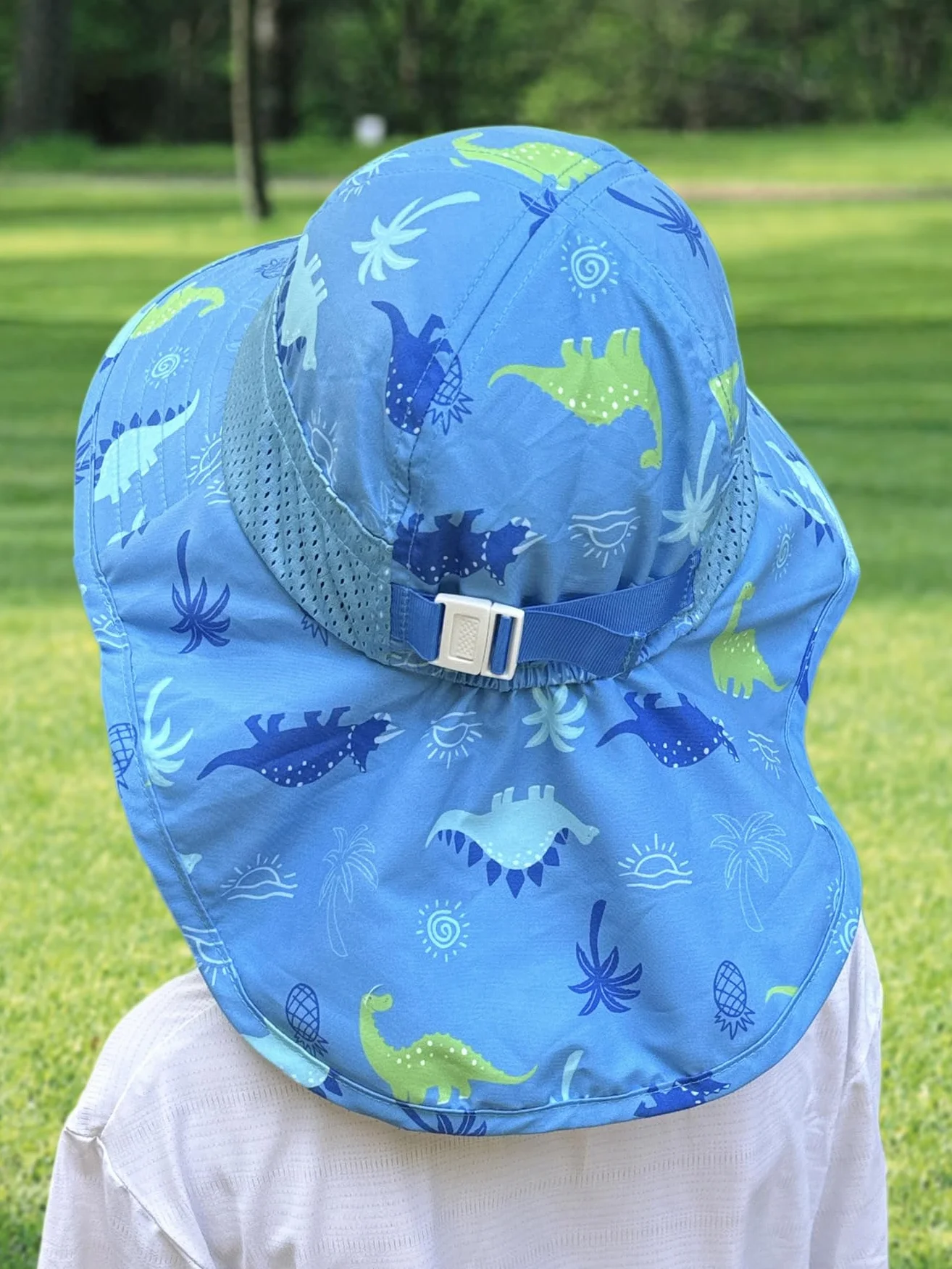 Dreshow Bébé Chapeau de Soleil Casquette Protège Nuque Enfant Fille Garçon Protection
