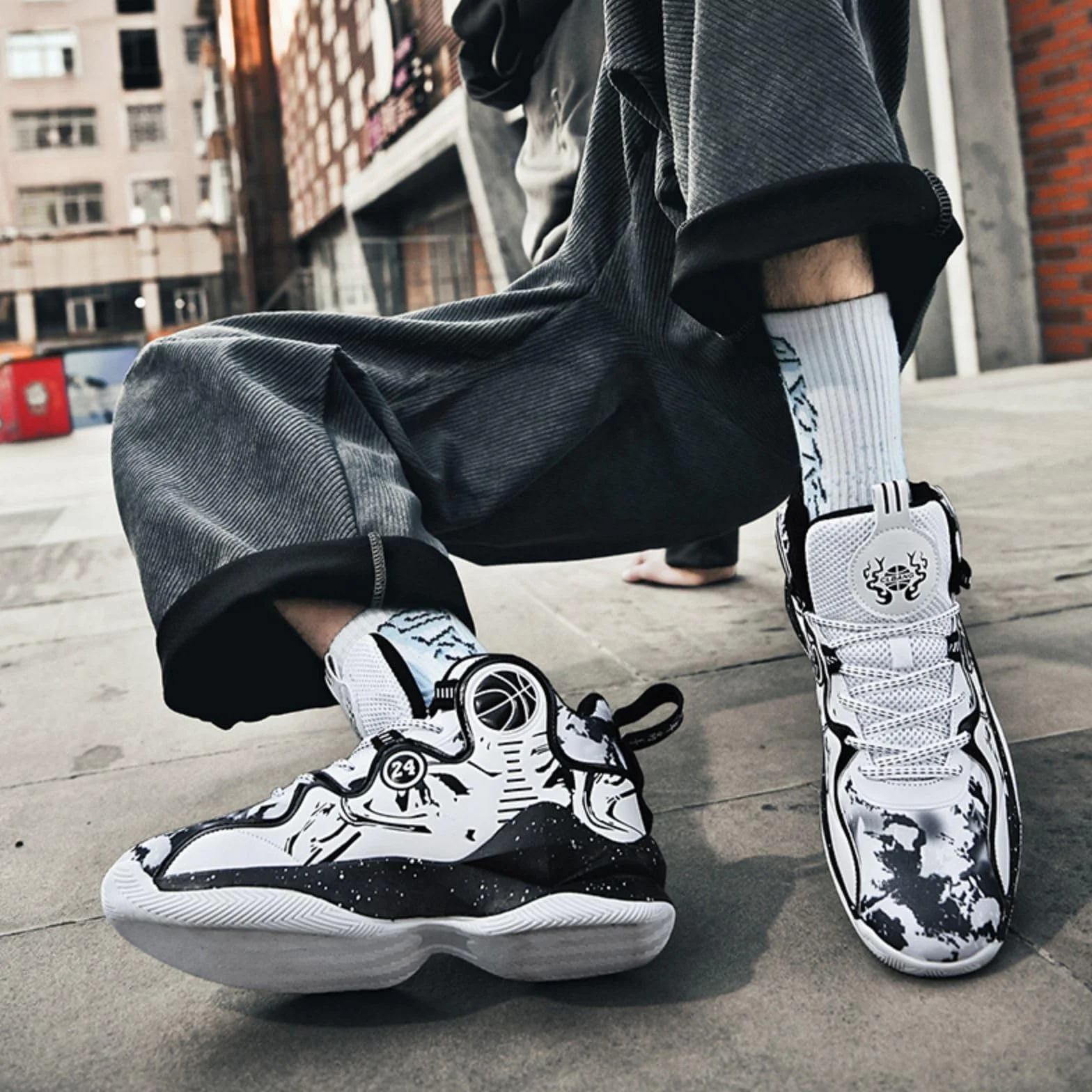 Chaussures de Basket antidérapantes Confortables Légères