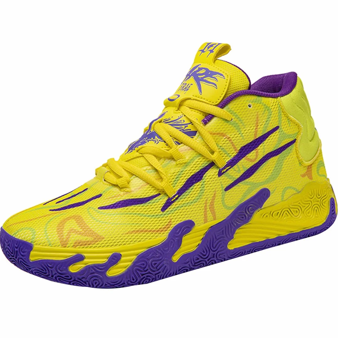 Chaussure de Basketball Homme Antidérapantes Semelle en Caoutchouc Légères Respirantes