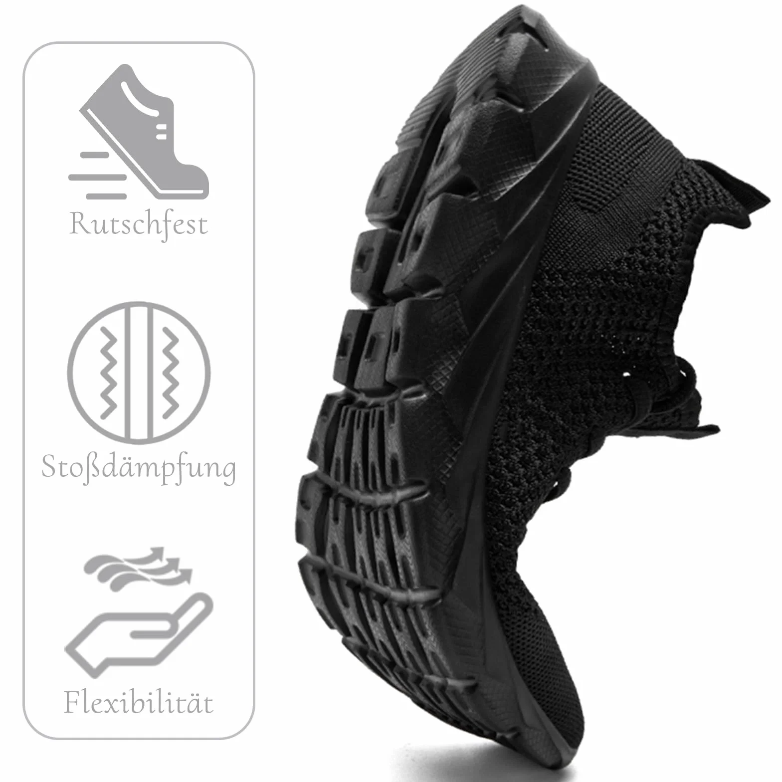 Baskets Hommes Chaussures De Course sur Route Sneaker Gym Athlétique Respirant Sports De Plein Air Jogging Léger Confortable