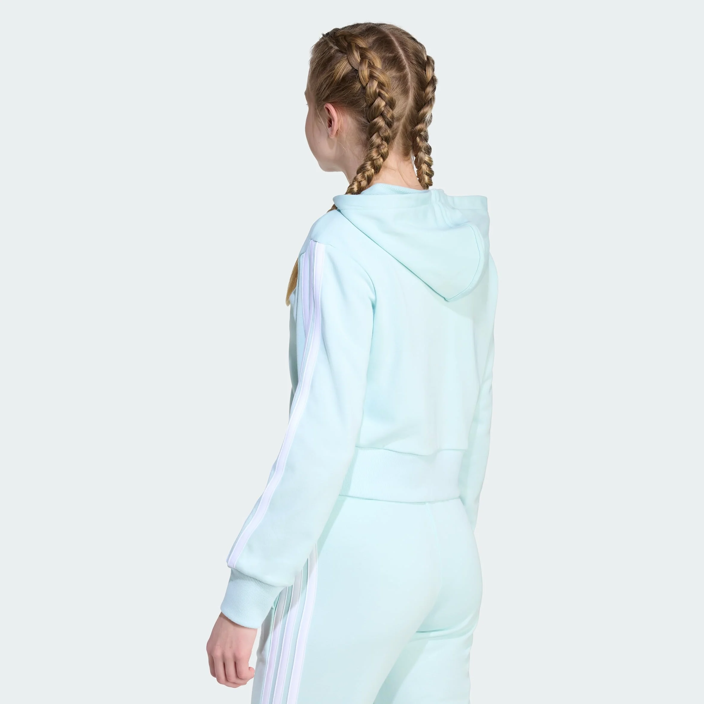 Adidas Enfants Veste à Capuche zippée Essentials