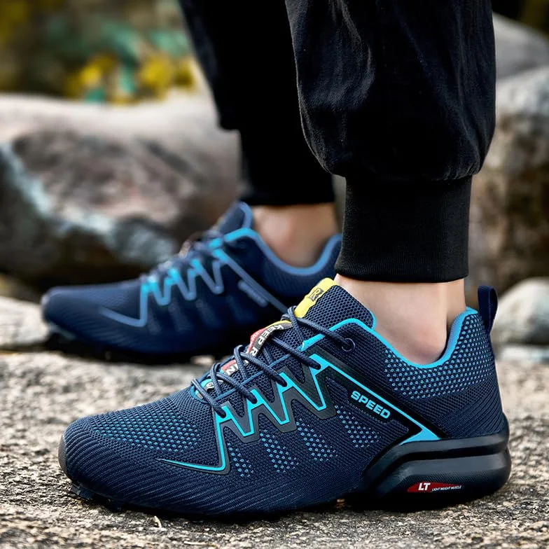 Chaussures de Randonnée Homme Imperméables Antidérapantes Trekking Bottines Plein Air