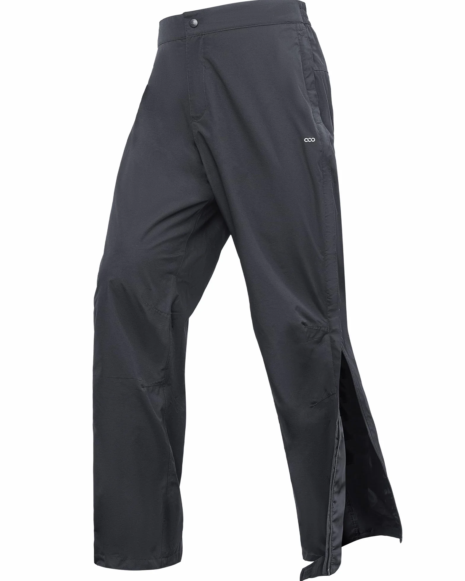 Pantalon de Pluie Homme Imperméable Respirant Coupe-Vent 33000ft Double Couche Fermeture Éclair Intégrale