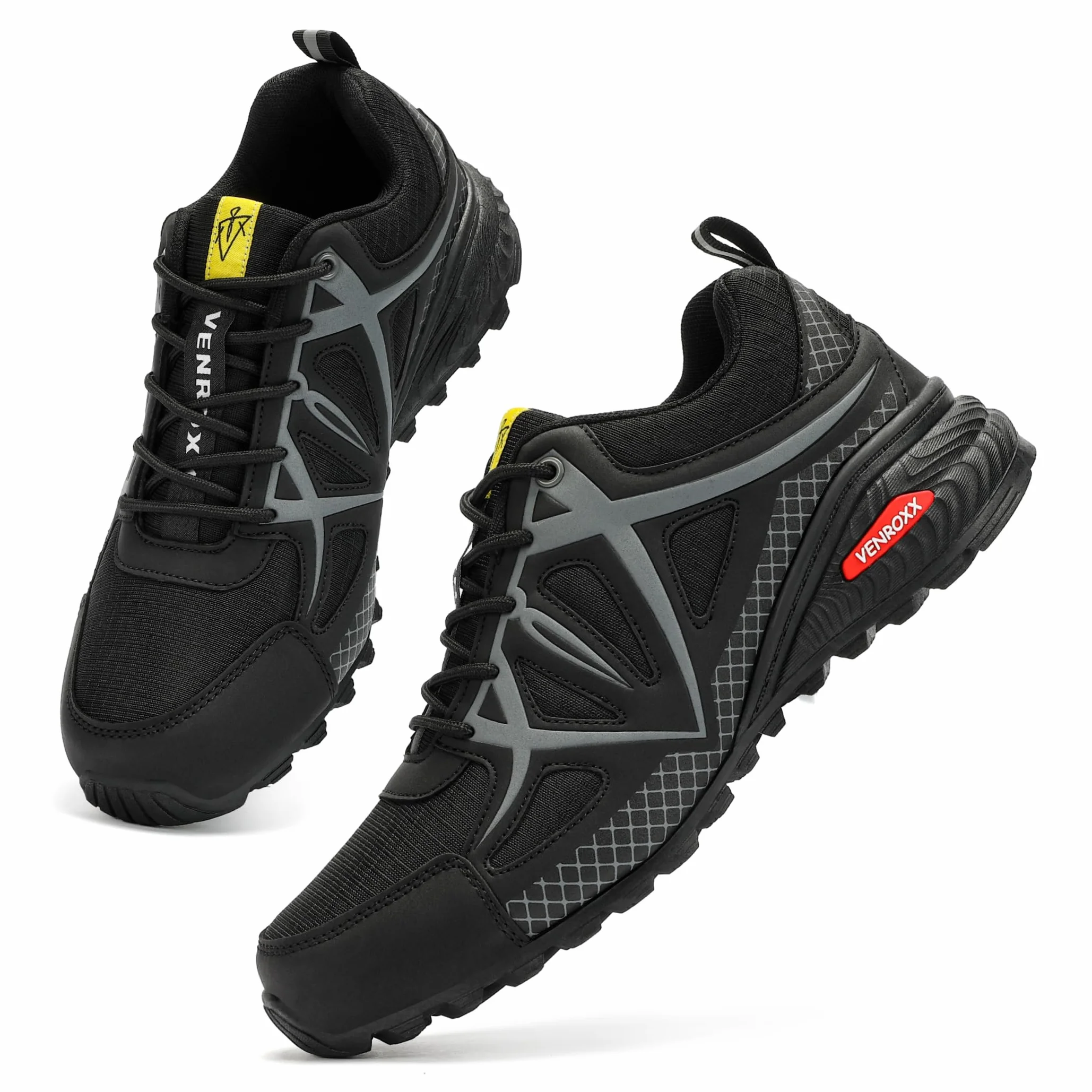Chaussures Trail Homme Légères Respirantes Antidérapantes de Randonnée Outdoor Trekking