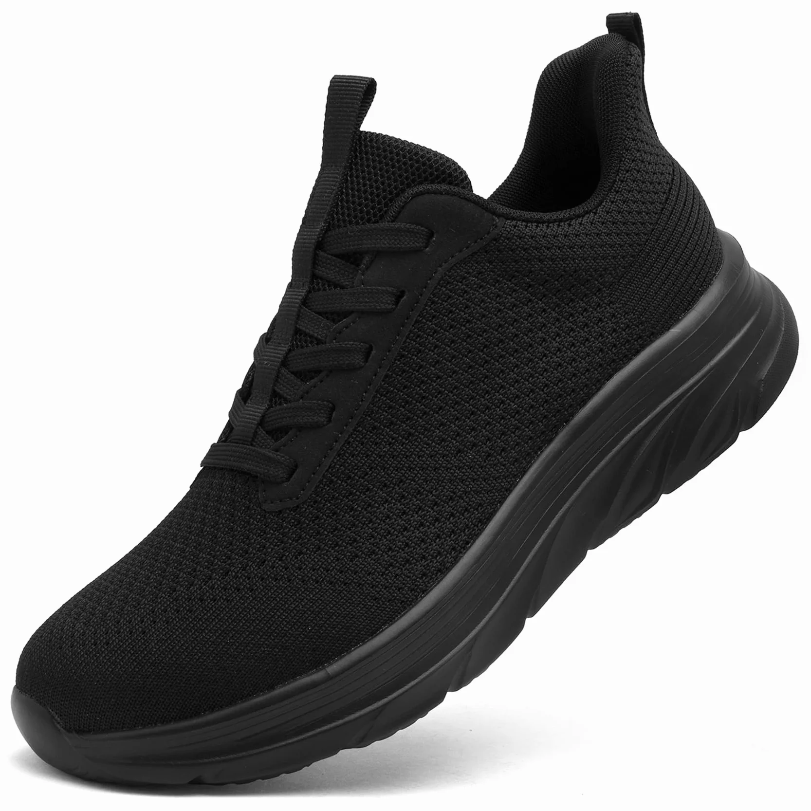 DimaiGlobal Slip on Baskets Homme Chaussures de Sport sans Lacets de Course Légères et Respirantes