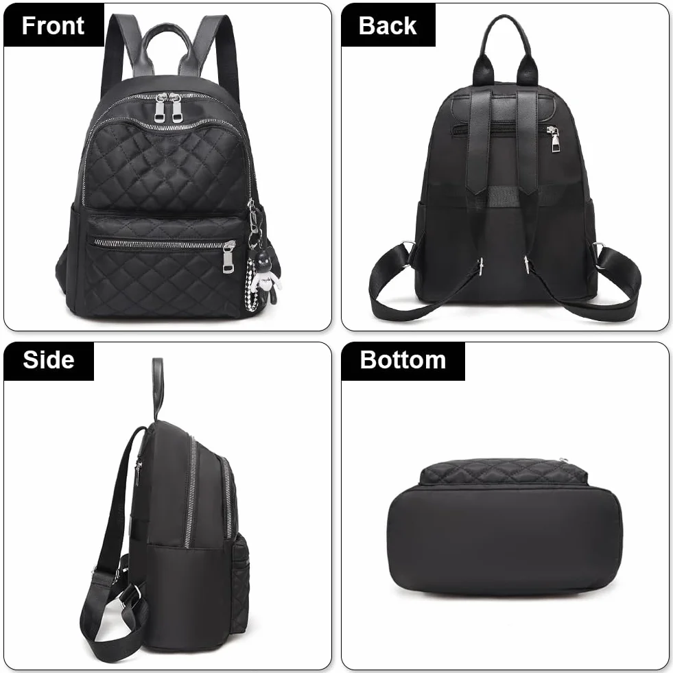 Sac à Dos Femme Antivol Voyage Nylon Léger Mini
