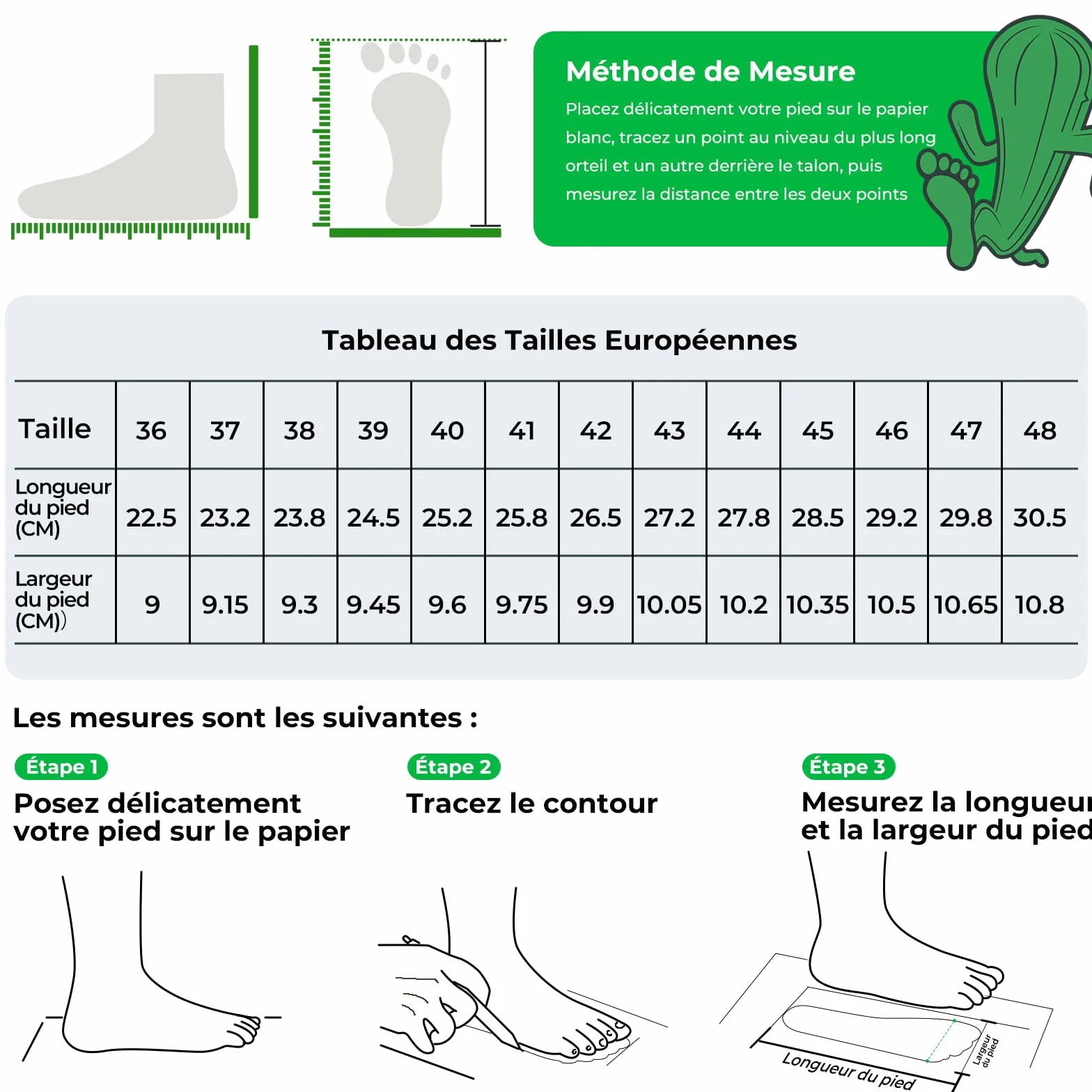 SAGUARO Unisexe Knit Chaussures Pieds Nus Luck Ⅰ Tailles 36-48