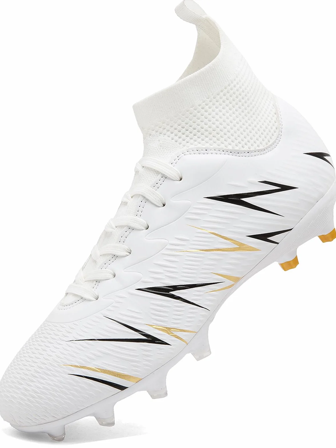 Chaussures de Football Hommes Crampons Enfant Spike High Top Adolescents