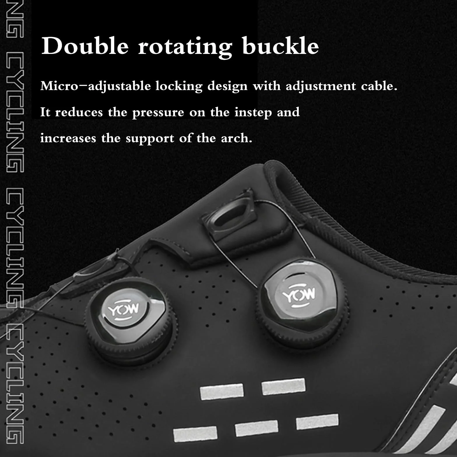 Chaussures de Cyclisme Femme, Semelle Dure, Vélo Route et Montagne