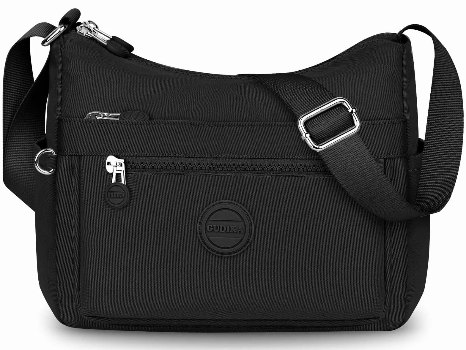 Sac Bandoulière Femme Impermeable Nylon Multifonction avec Bandoulière Réglable pour Voyage École Sports