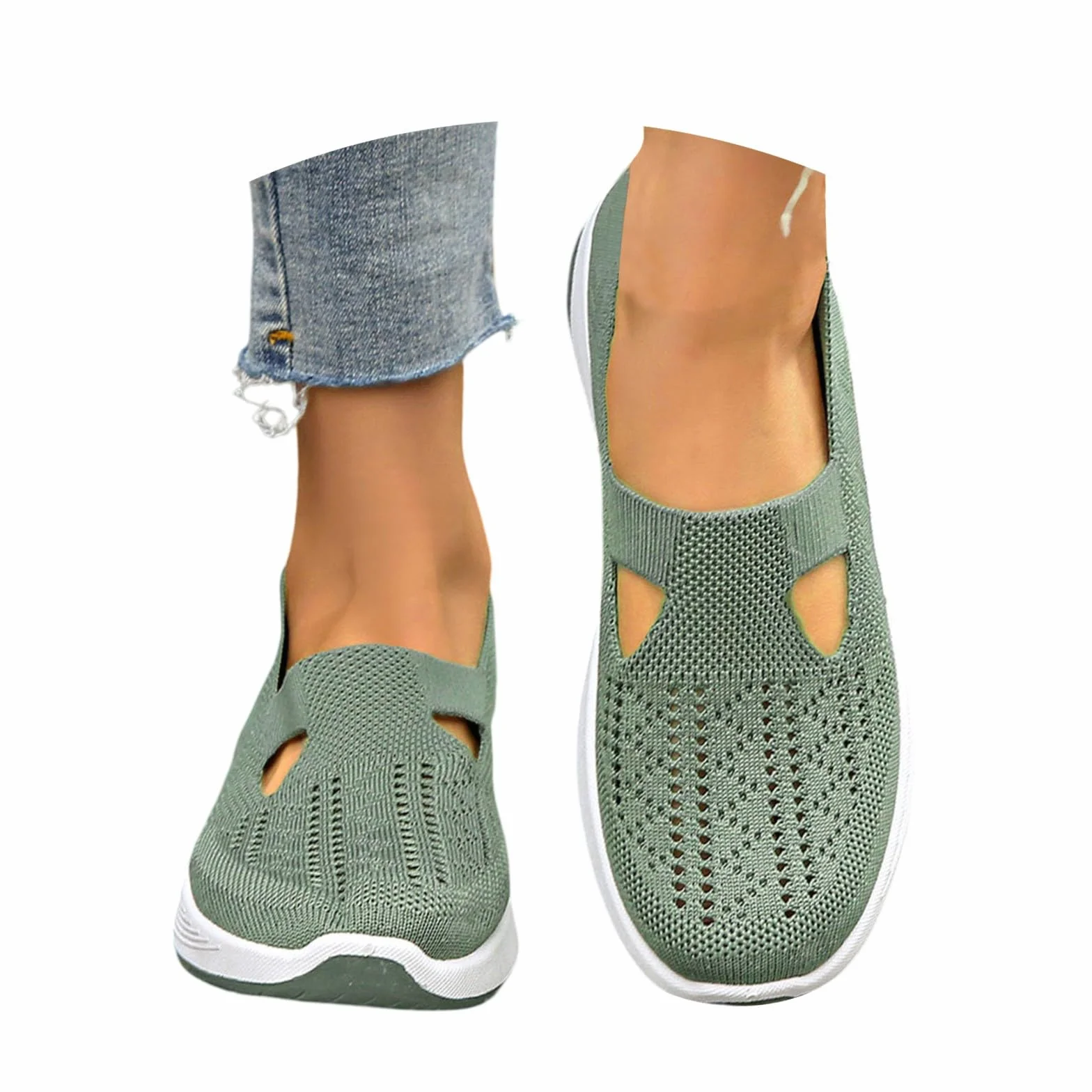 Chaussure Orthopédique Femme - Basket Mode Sport pour Femmes Basquette Marche Printemps Ete Pieds Larges Confortable