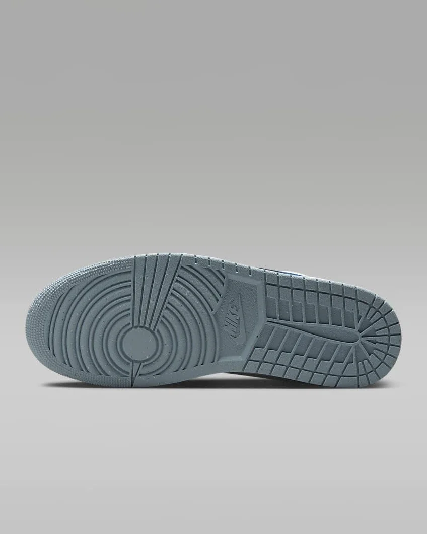 Air Jordan 1 Low SE Chaussures homme blanc bleu gris Sail Industrial Blue