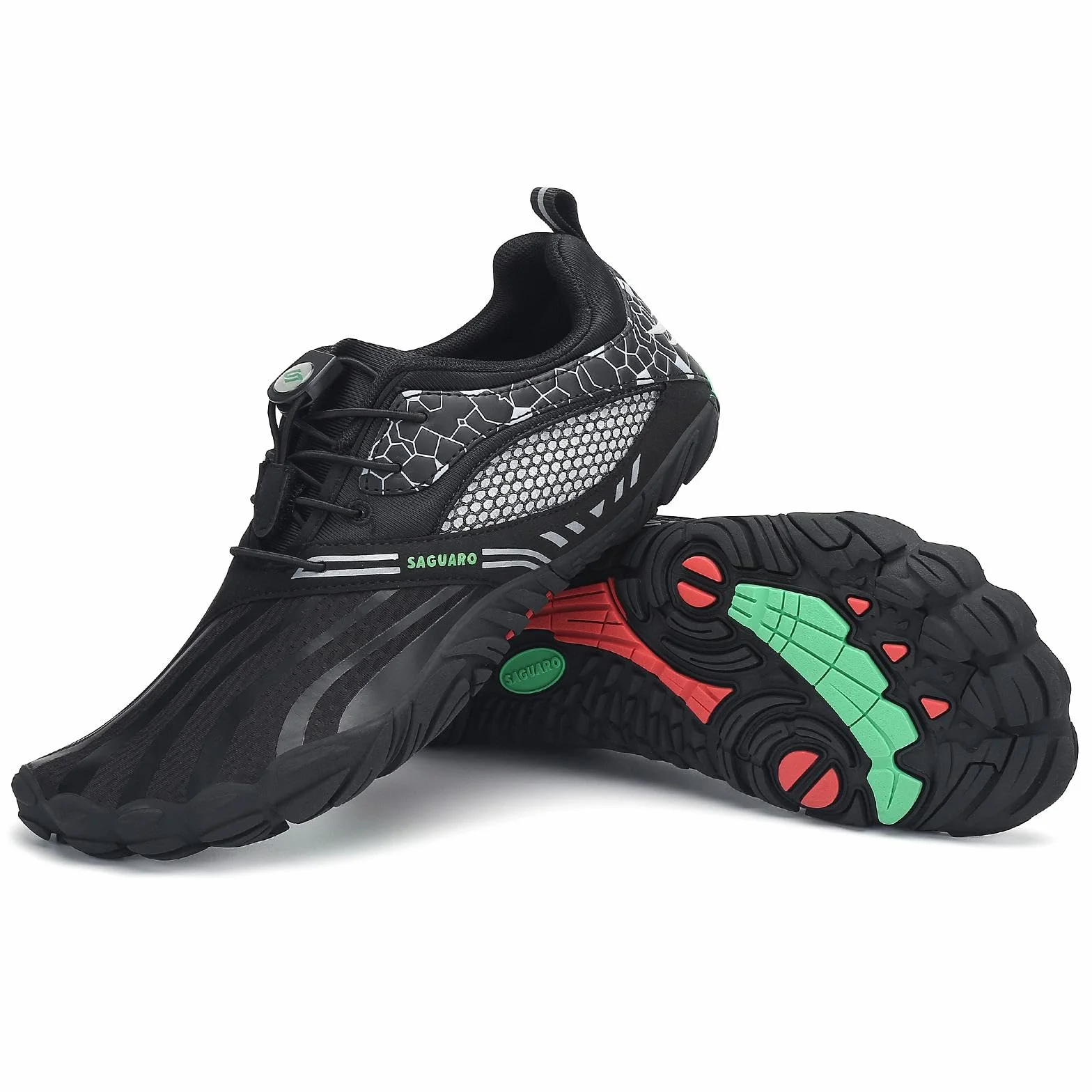 SAGUARO Chaussures Minimalistes Barefoot Trail pour Fitness Randonnée GR.35-48