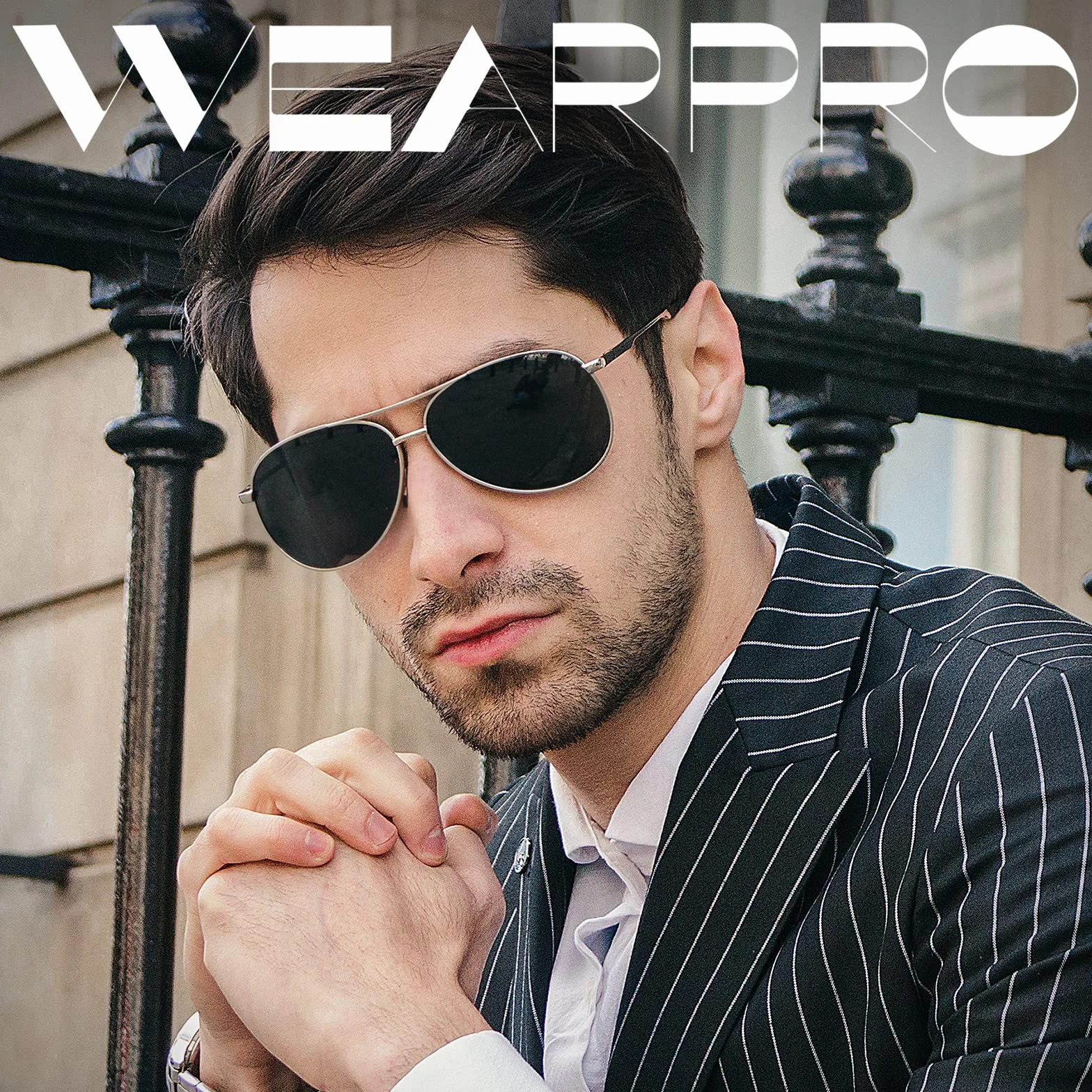 Lunettes de Soleil Homme Pilote Polarisées Ultralégères Anti-Reflets Conduite Pêche Sports Protection Style Classique