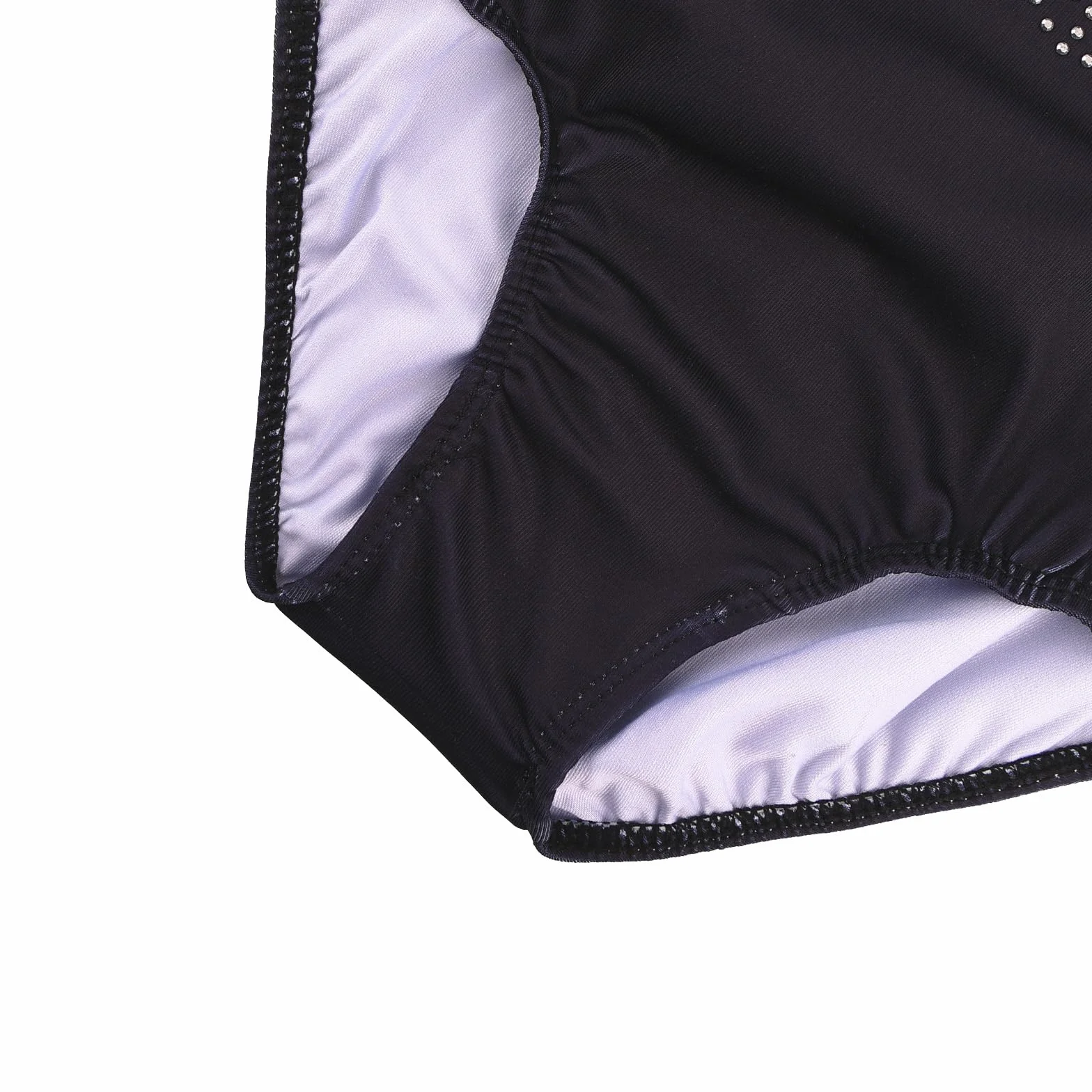 Justaucorps Gymnastique Dégradé avec Short et Bandeau pour Filles