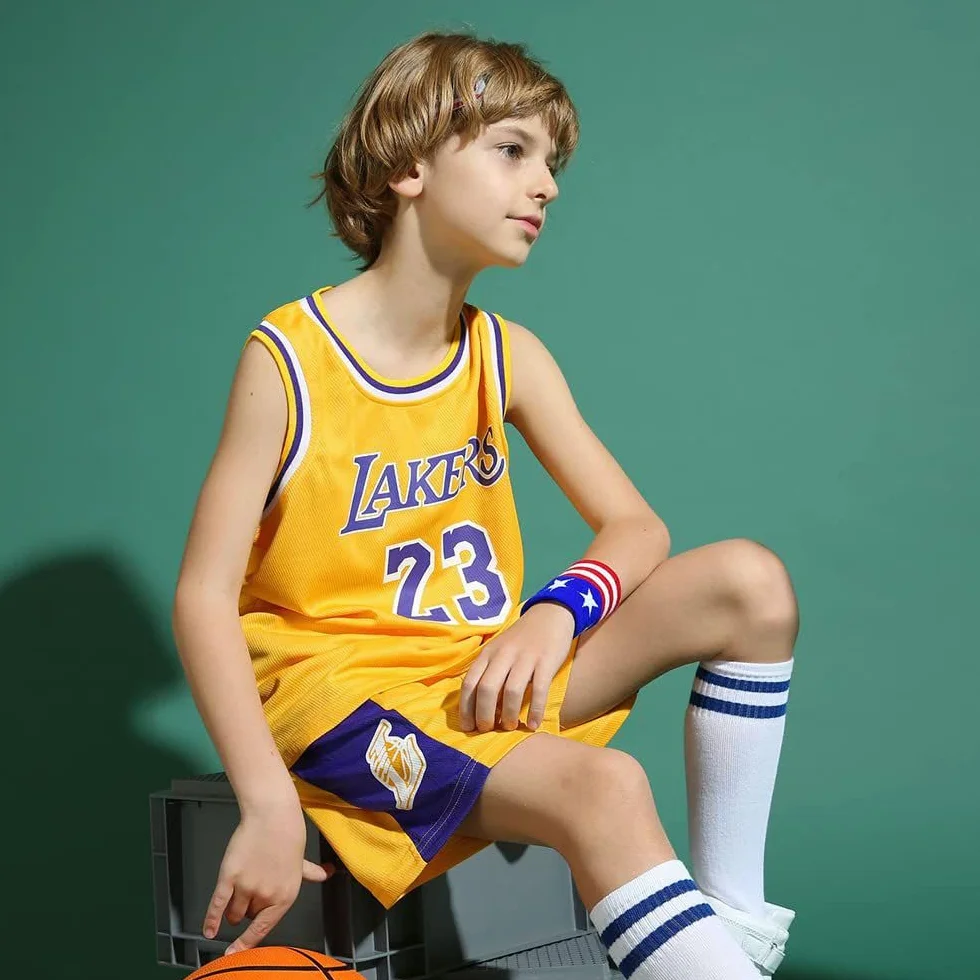 Maillot Basket Enfant 2 Pièces Respirant Séchage Rapide + Short