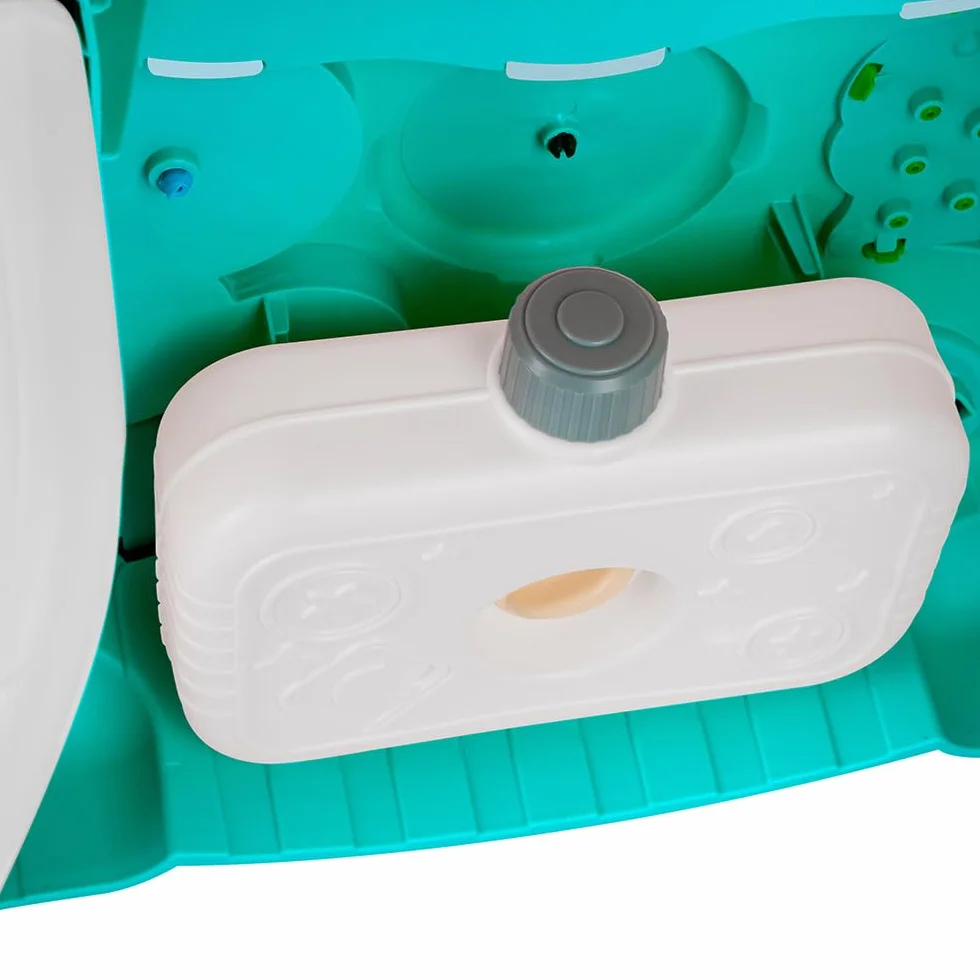 Trotteur Bébé Marcheur d'Apprentissage Assis-Debout 3 en 1, 62x68x36-81cm Vert