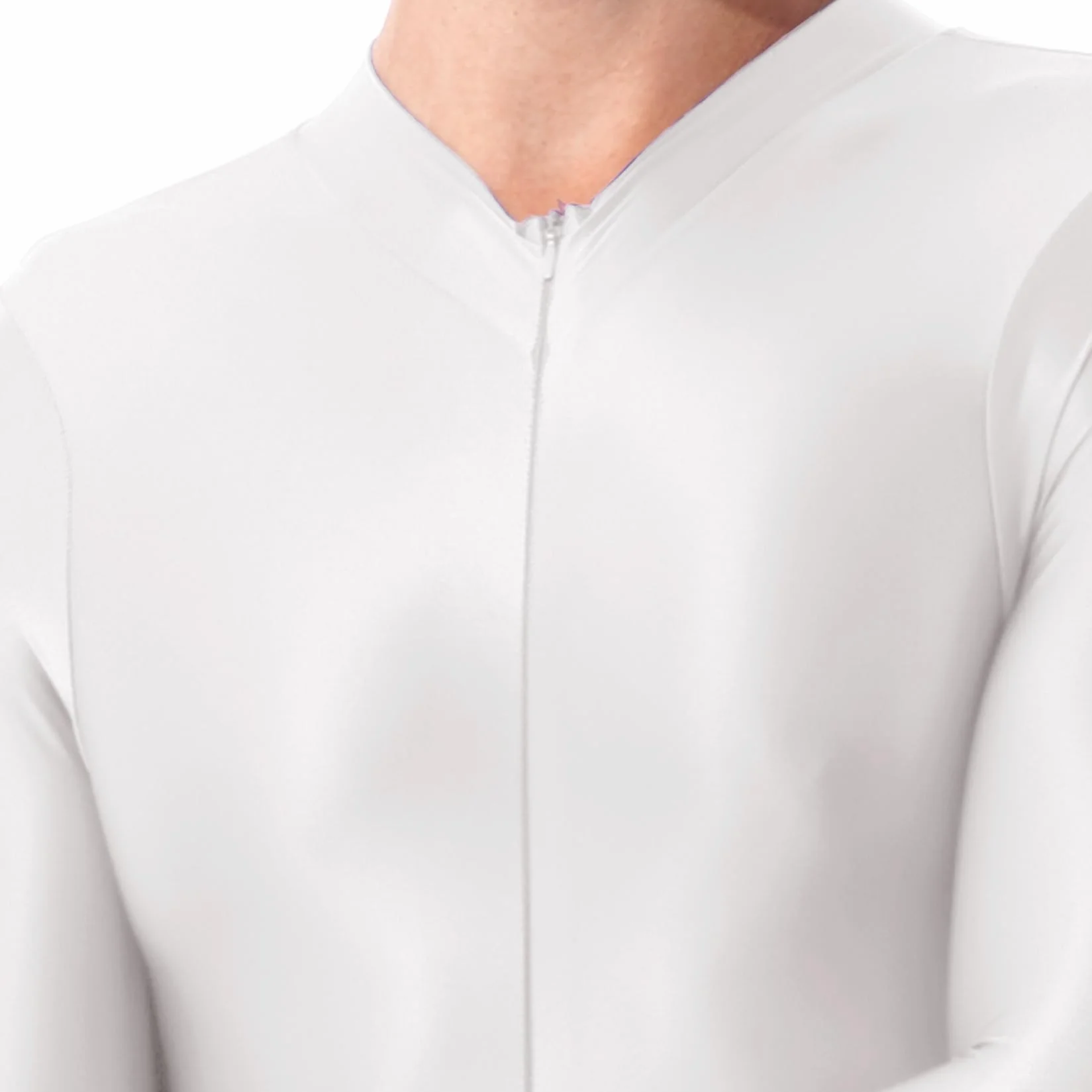 Combinaison Moulante À Fermeture Éclair pour Homme Body Sportif Élastique Justaucorps