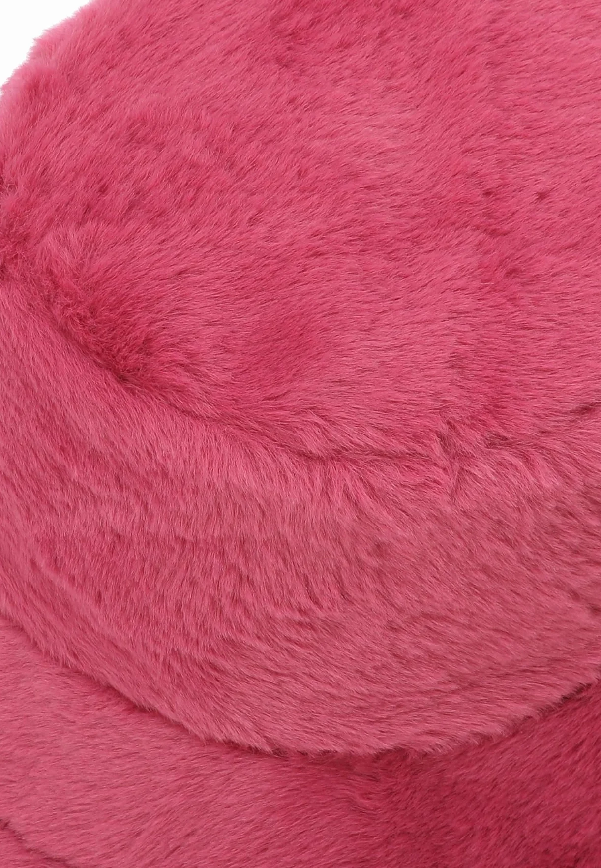 QUEEN HELENA Chapeau d'hiver Cloche avec visière poils doux à la pêche pour femme CP302