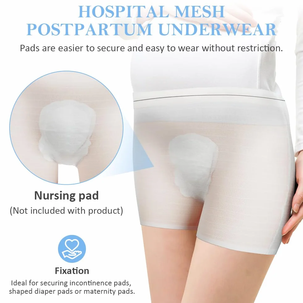 ACWOO Culottes Post-Accouchement Maternité Filet 10 Pièces