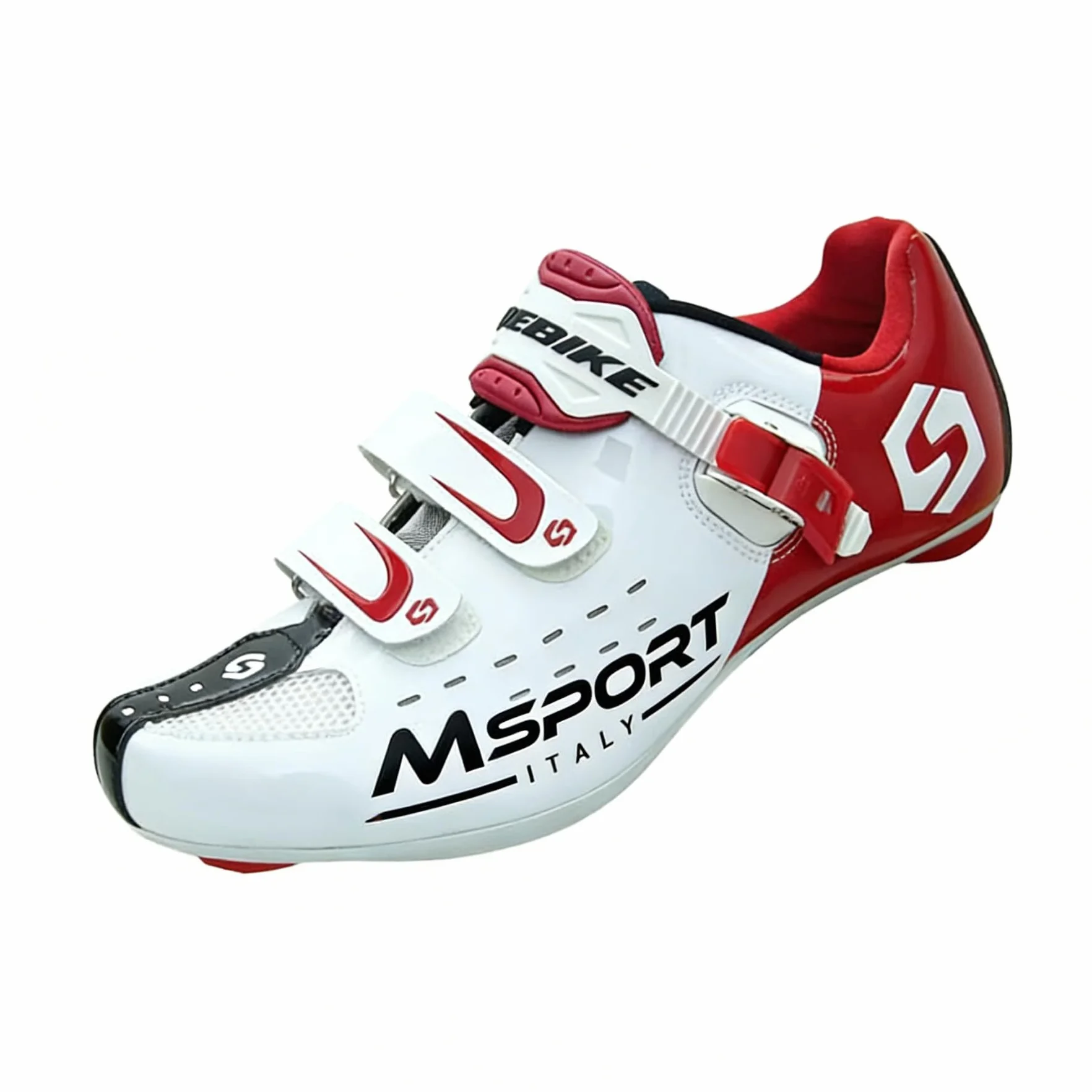 Msport Chaussures de Cyclisme Route Respirantes Homme/Femme Look