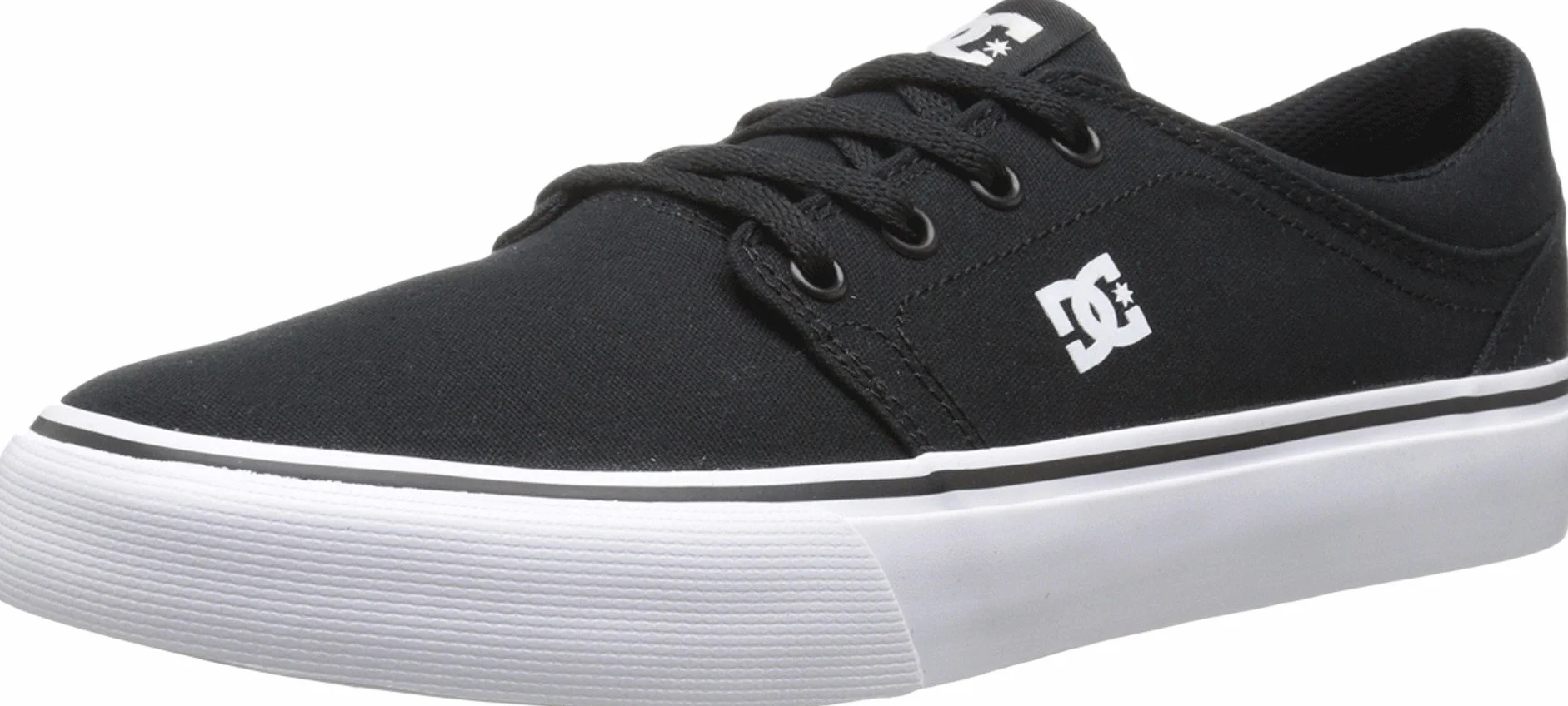 DC Shoes Trase Tx Espadrilles Homme Noir Noir Blanc 44