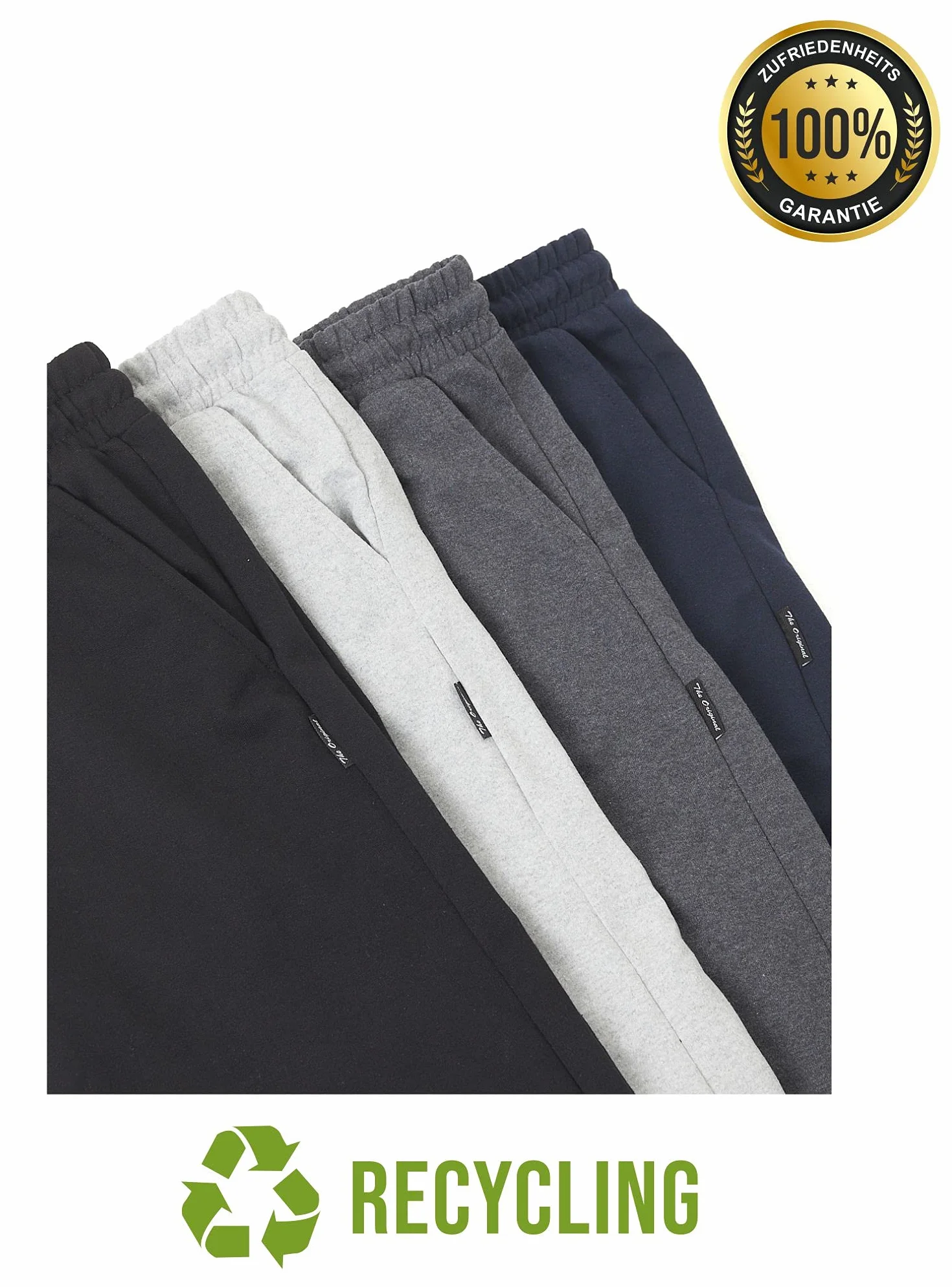 Comeor Pantalon de Jogging en Coton pour Homme - Joggers Long