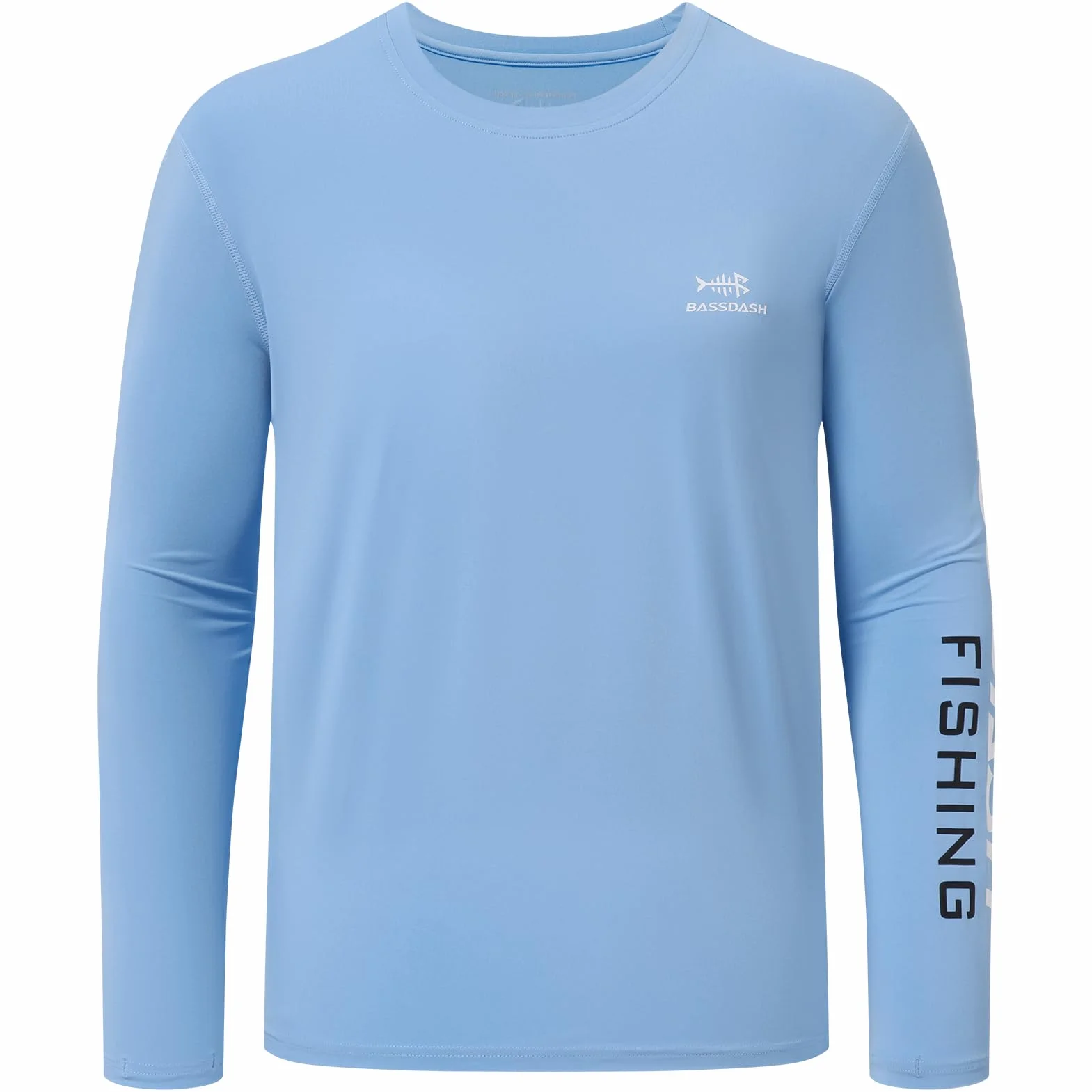Bassdash Homme T-Shirt Anti-UV UPF 50+ Pêche Manches Longues FS31M