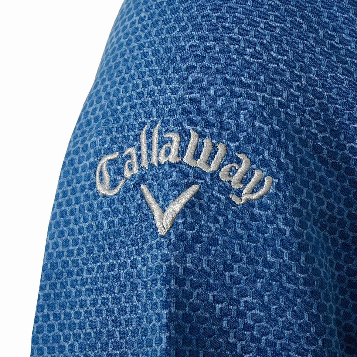 Callaway Pull Homme Polaire Hexagonale Manches Longues L