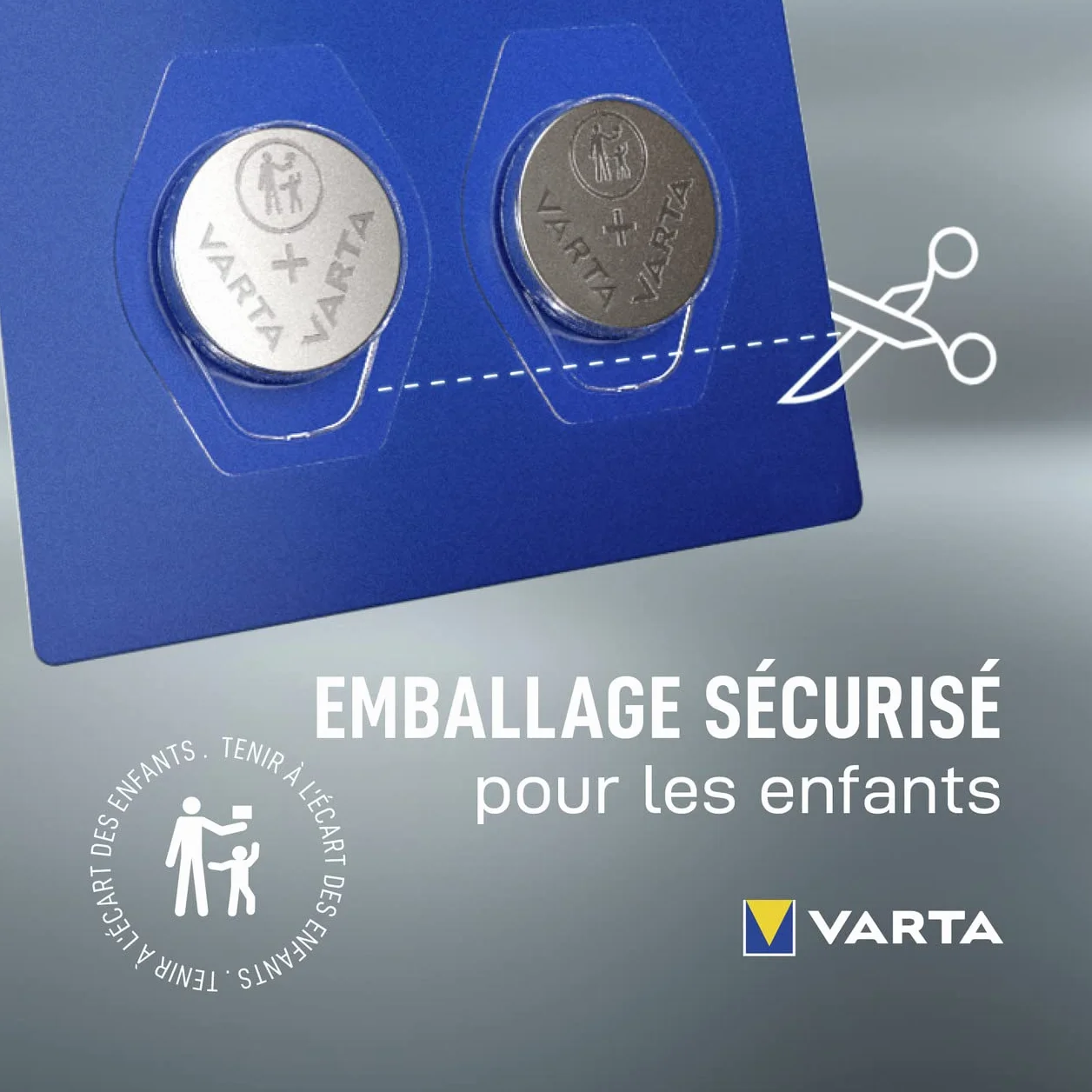 VARTA Piles Bouton CR1632, lot de 2, Lithium Coin 3V
