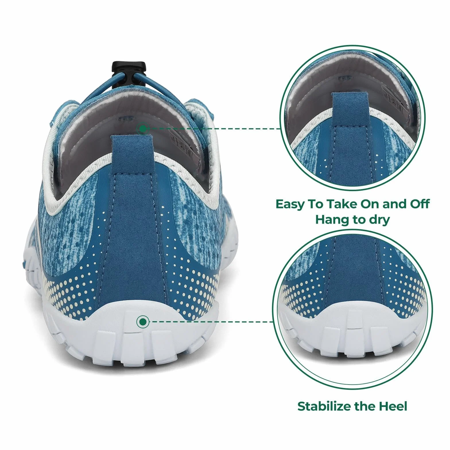 SAGUARO Chaussure Minimaliste Antidérapant Trail Running Homme Femme GR.35-48 EU