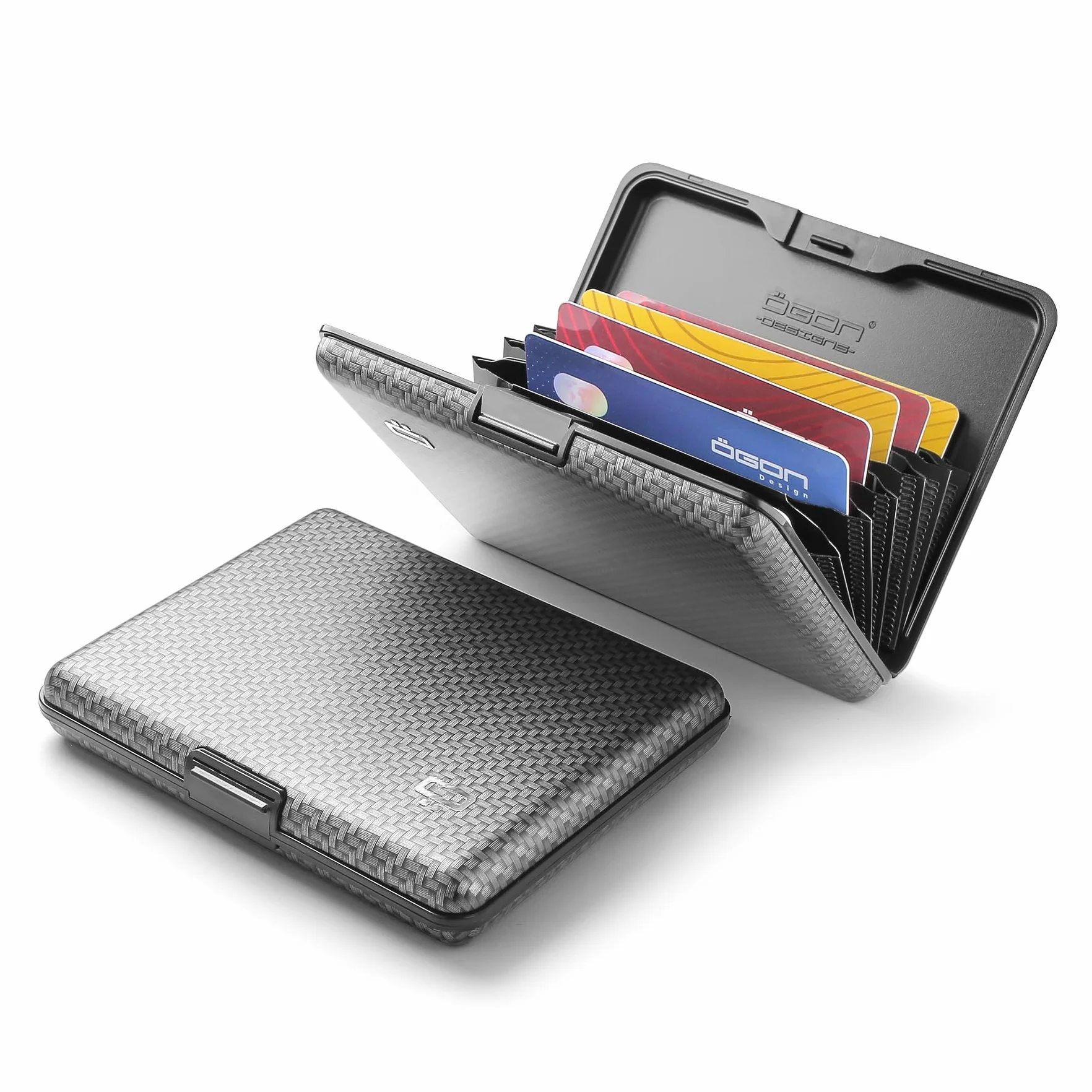 ÖGON-DESIGNS Portefeuille en Aluminium RFID Smart Case BIG Stockholm