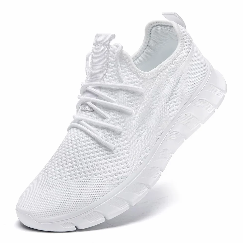 Chaussures de Course Hommes Léger Confortable Respirant Sneakers Fitness Jogging