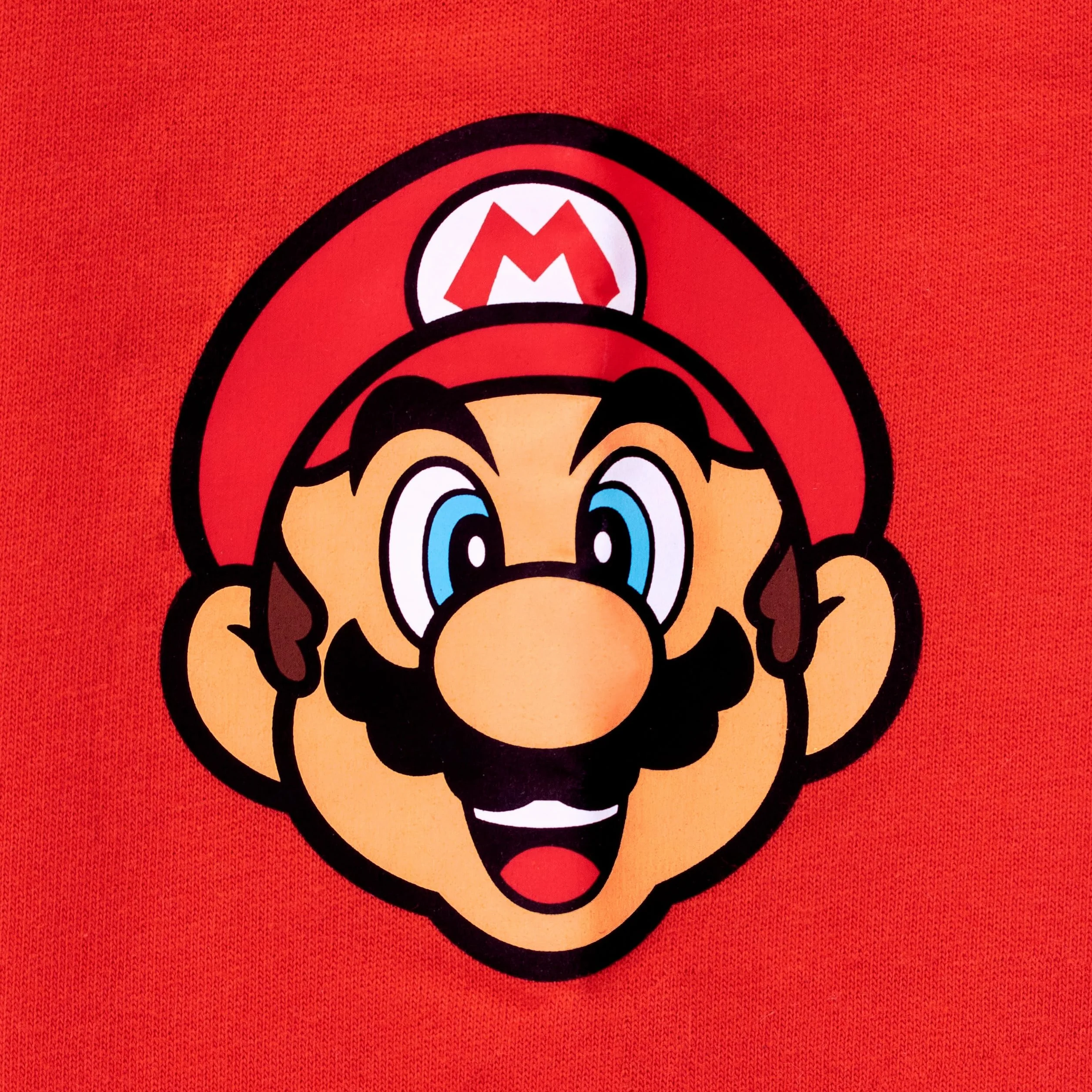 SUPER MARIO Sweat-Shirt Court pour Filles Pull Enfants