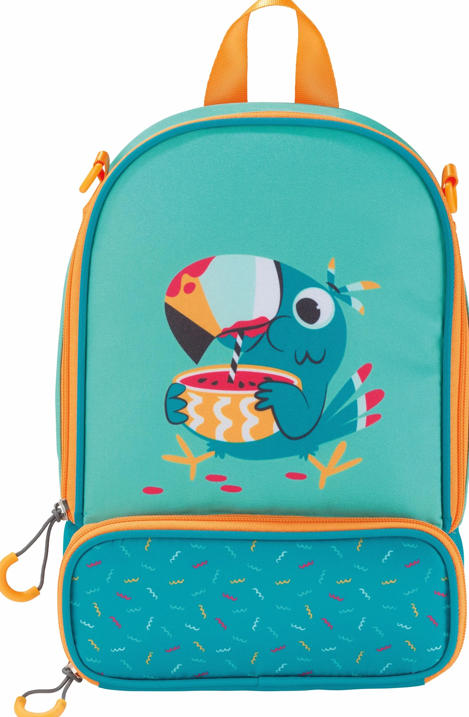 Maped Picnik Sac Isotherme Toucan Vert Fluo Double Compartiment Bandouilière Amovible