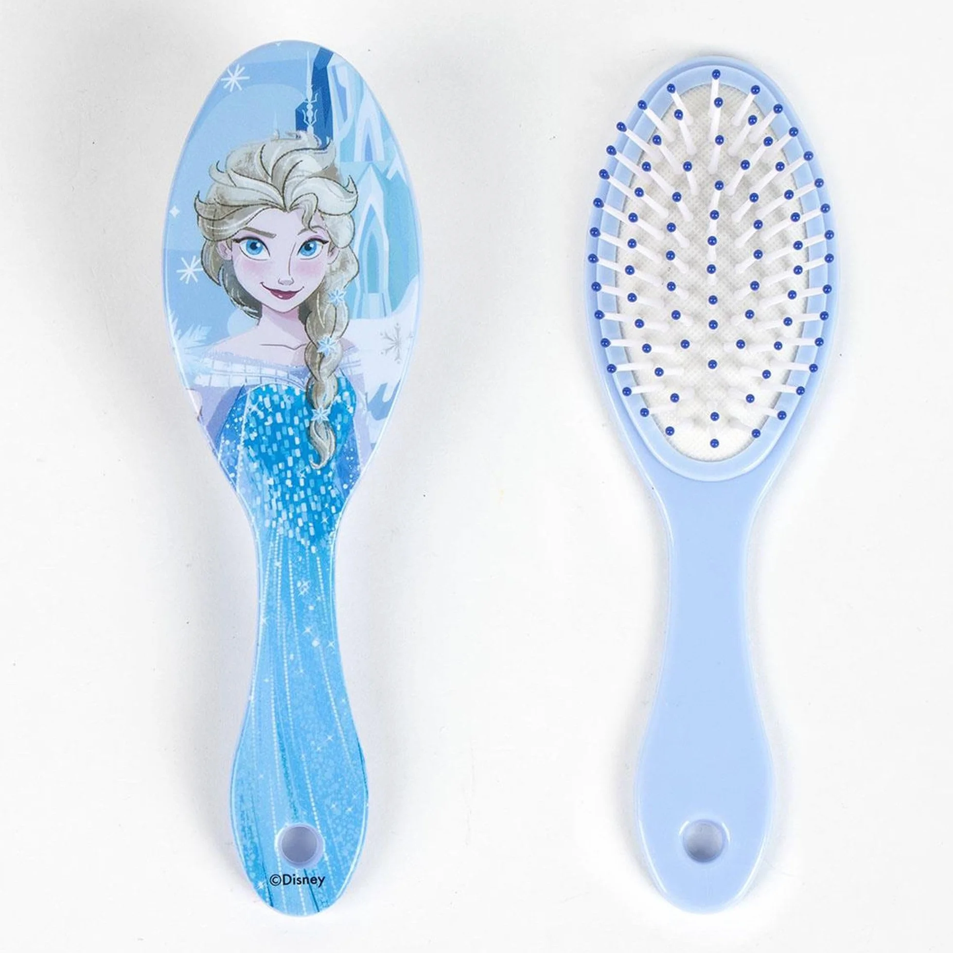 Trousse de Toilette La Reine des Neiges Voyage Bleu Transparente avec Fermeture éclair