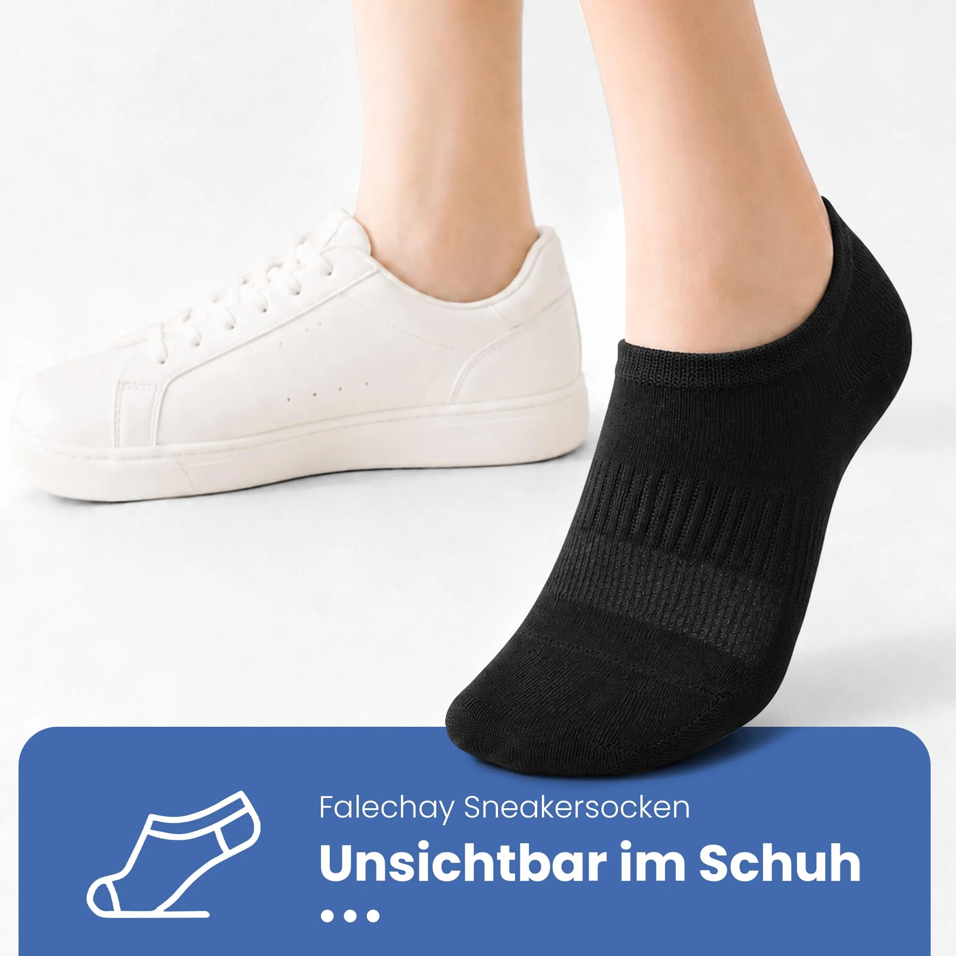 Chaussettes Basses Femme Invisibles Soquettes Courte 10 Paires