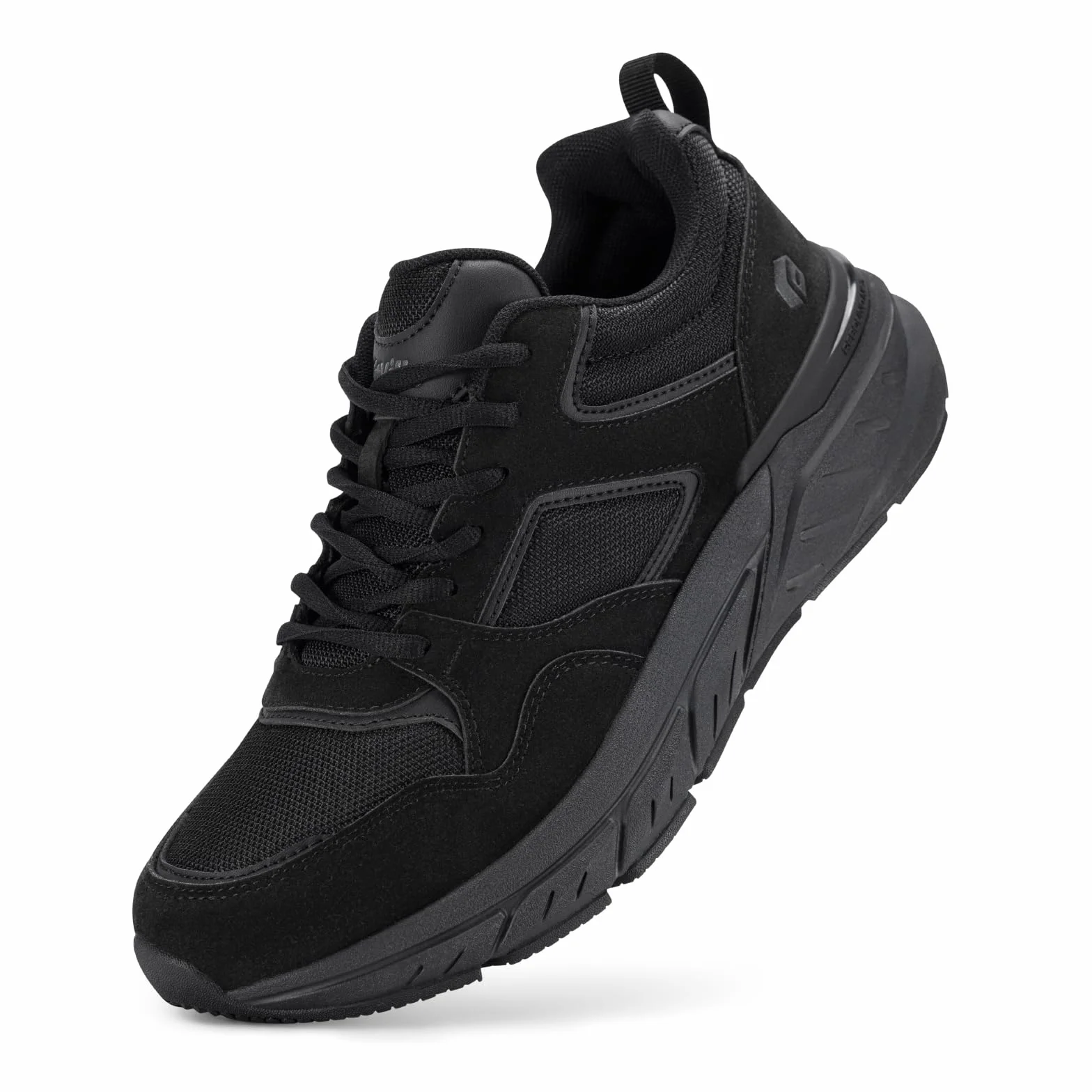 FitVille Chaussures Sport Homme Extra Large Baskets Running Confort Chaussure de March Respirant Course Jogging