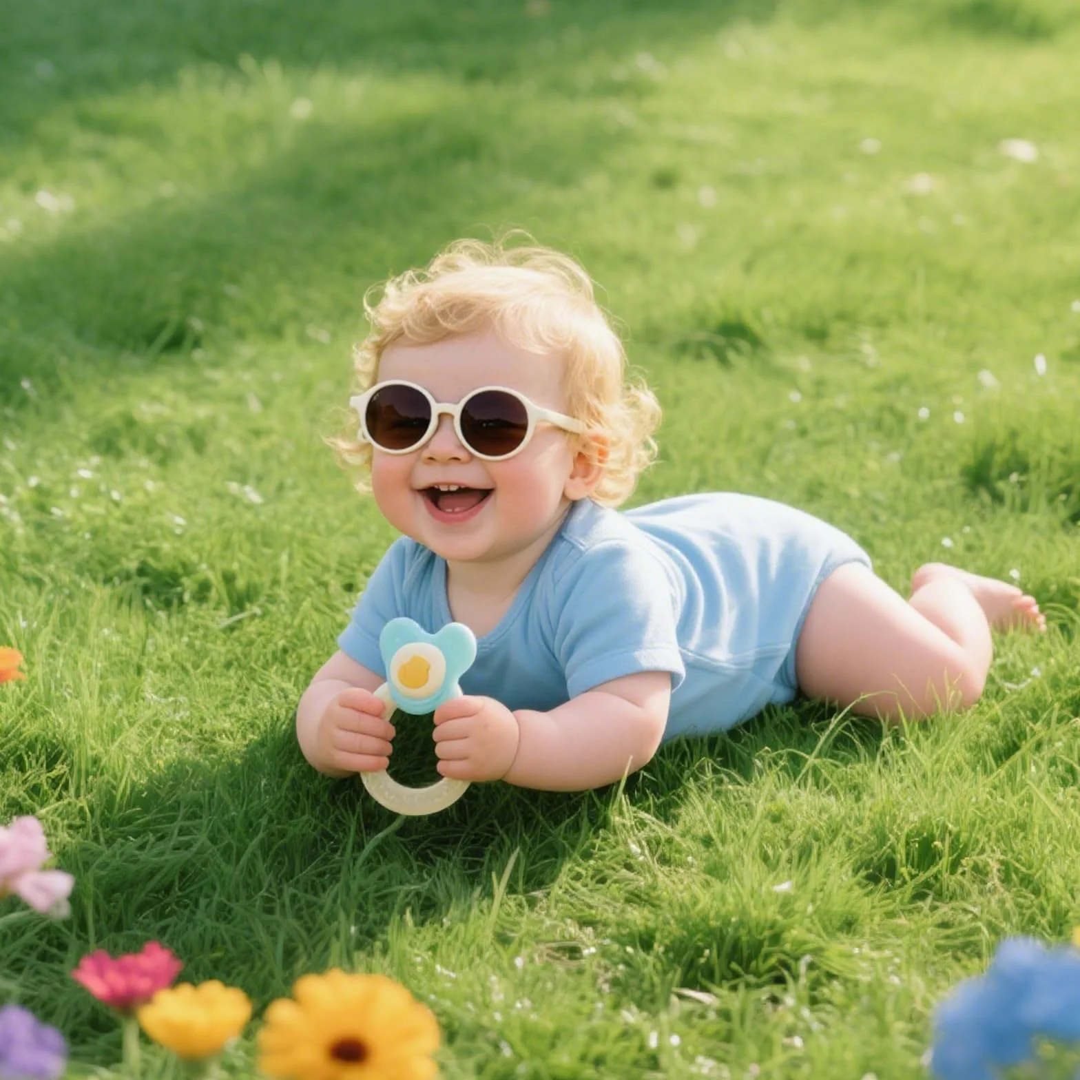 Lunettes de soleil polarisées bébé 0-3 ans lanières