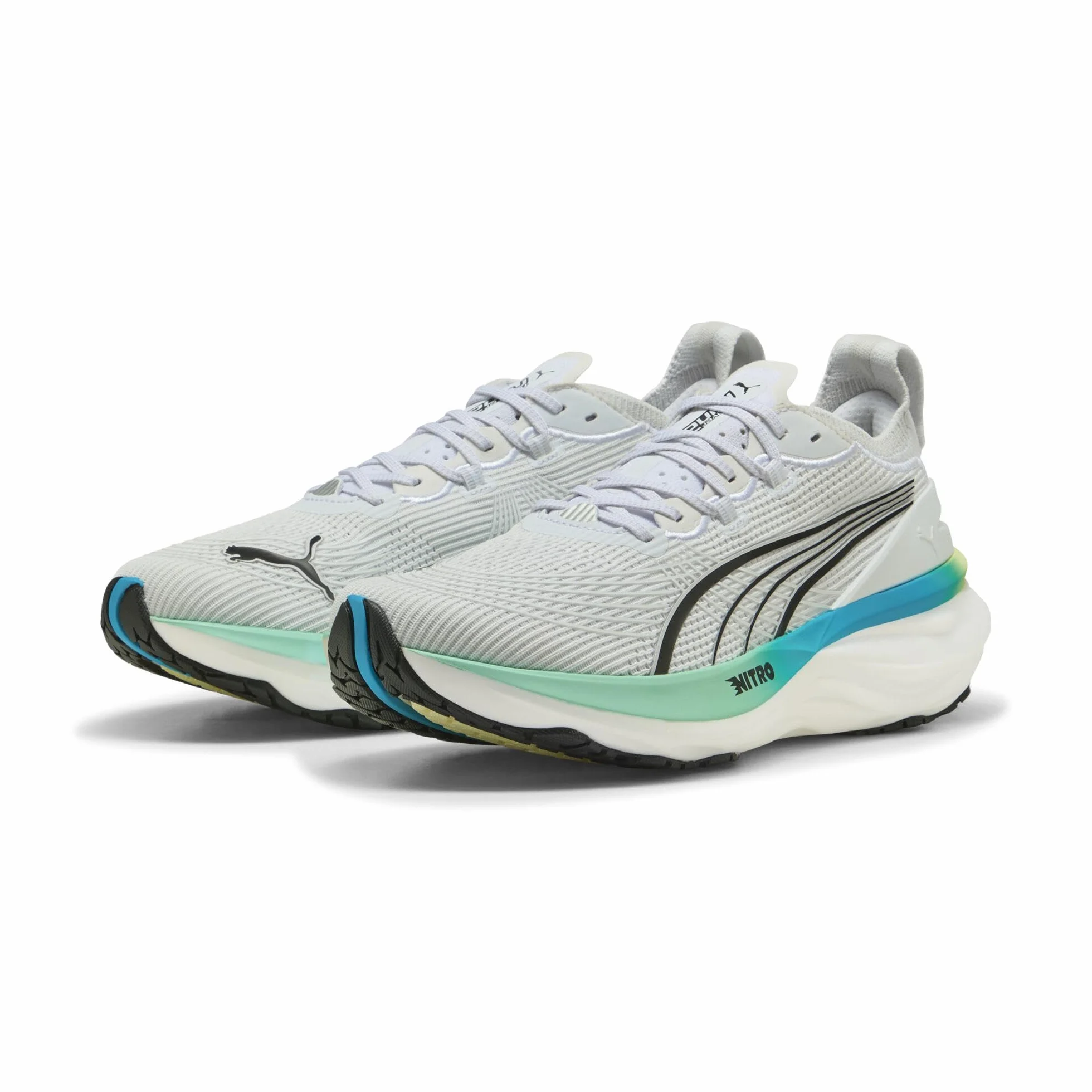 Puma Foreverrun Nitro 2 Chaussures de Running Hommes White-Speed Blue
