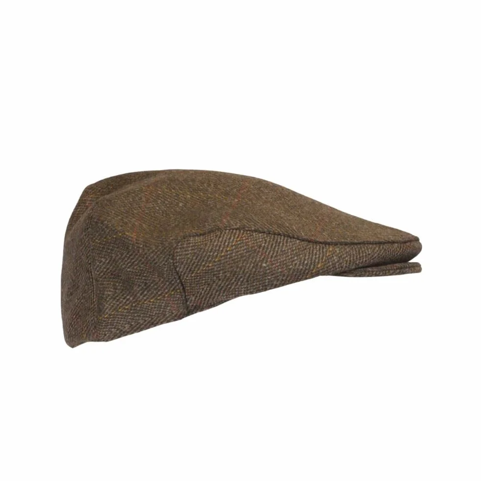 Walker & Hawkes Cambridge Casquette Plate Derby Tweed Chasse Campagne